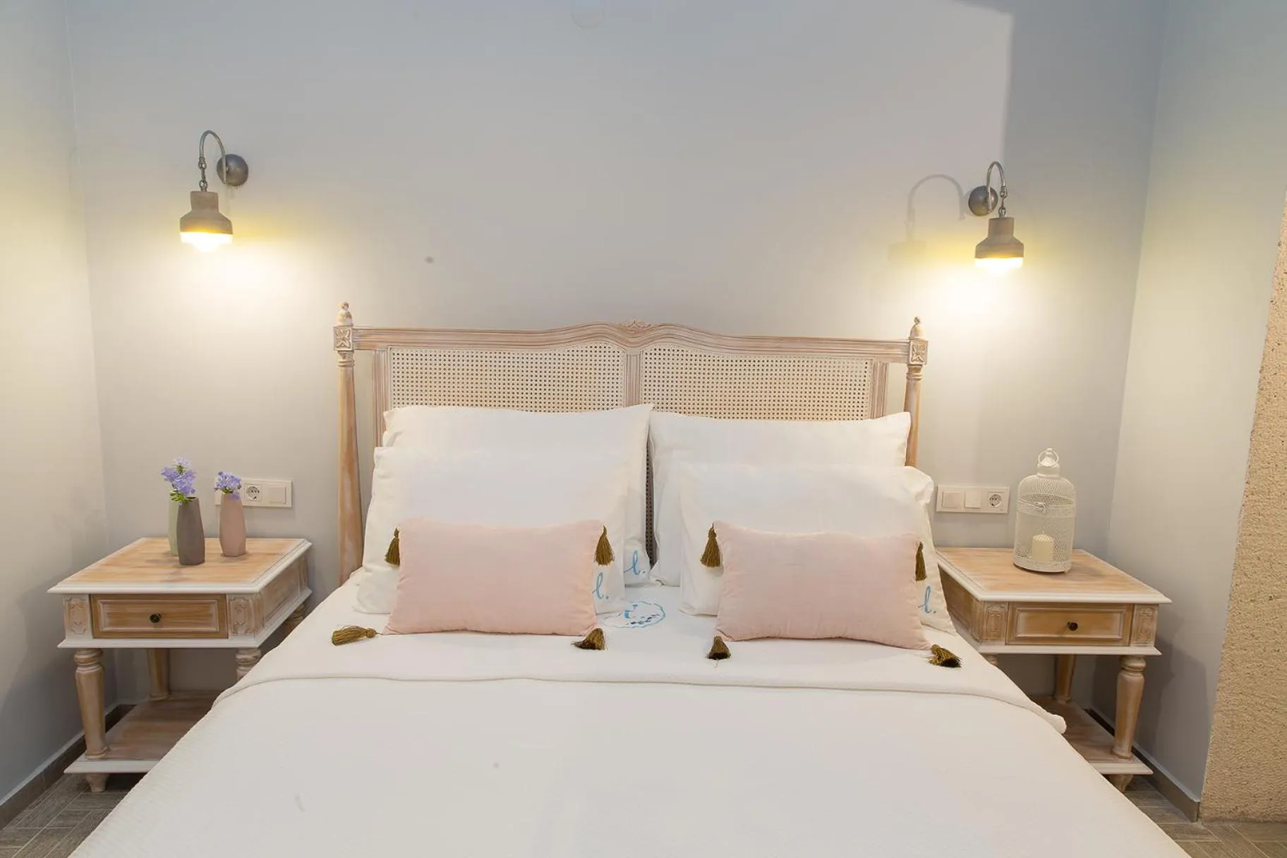 Bed in Levin Hotel Alacati