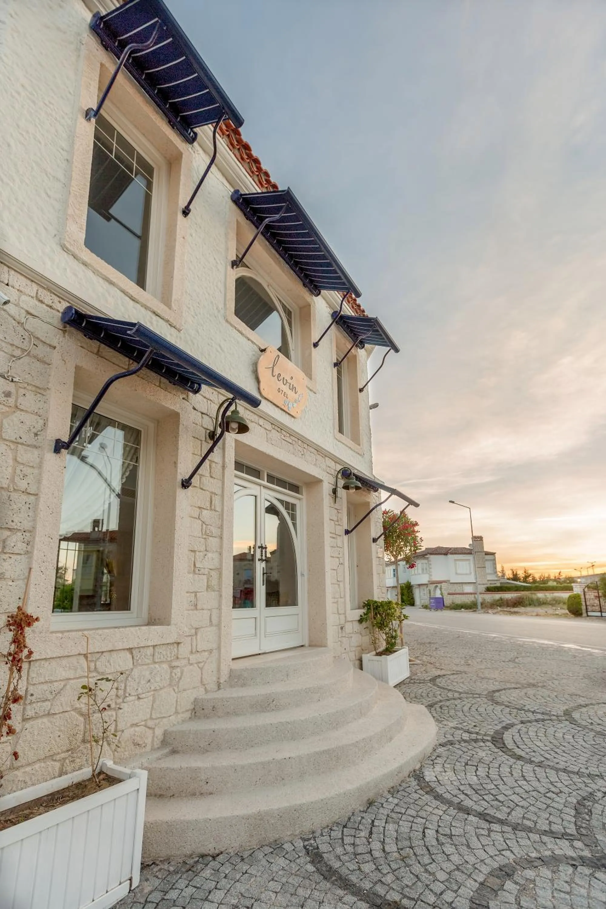 Facade/entrance in Levin Hotel Alacati