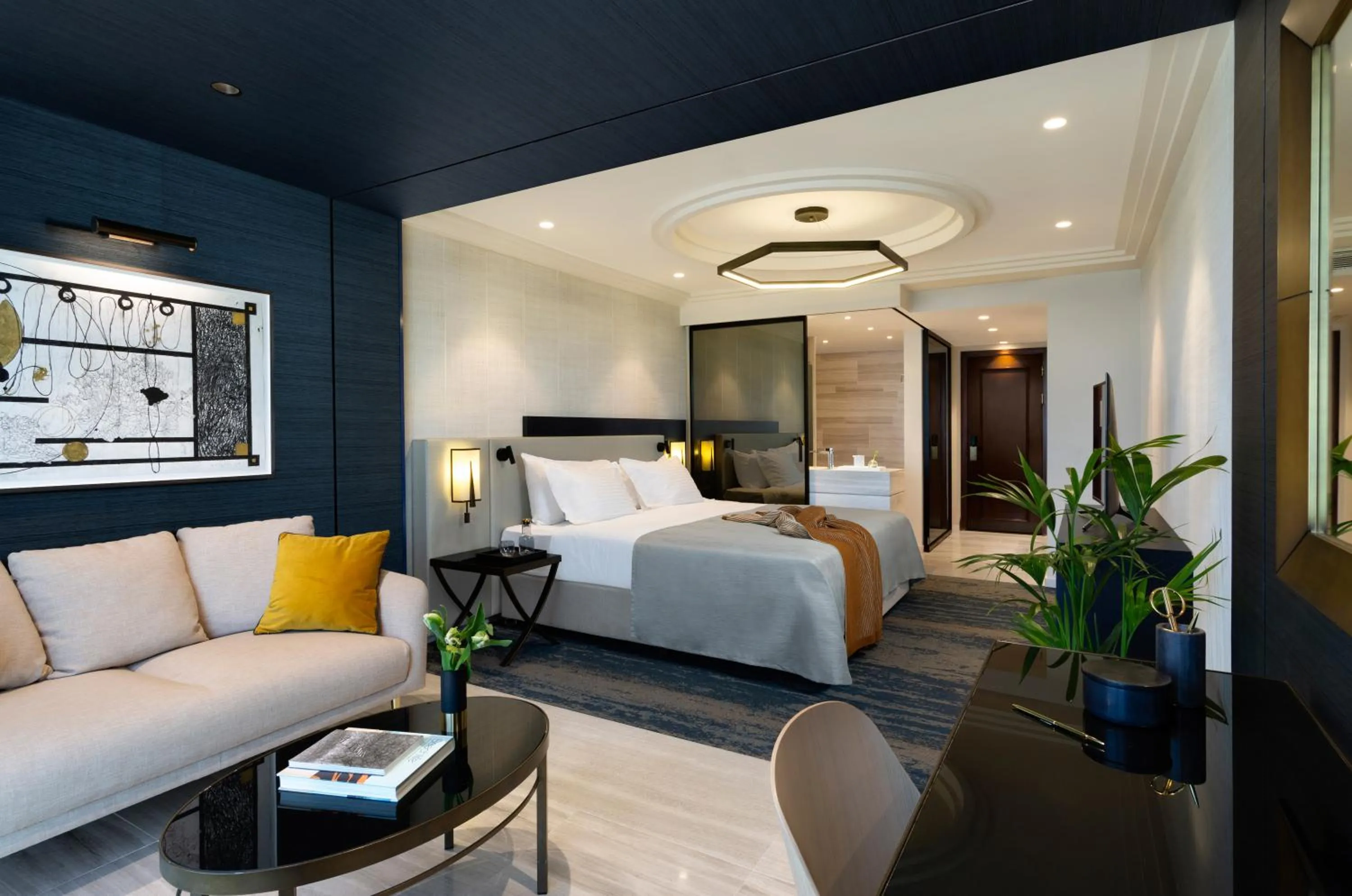 Bed in Dan Tel Aviv Hotel