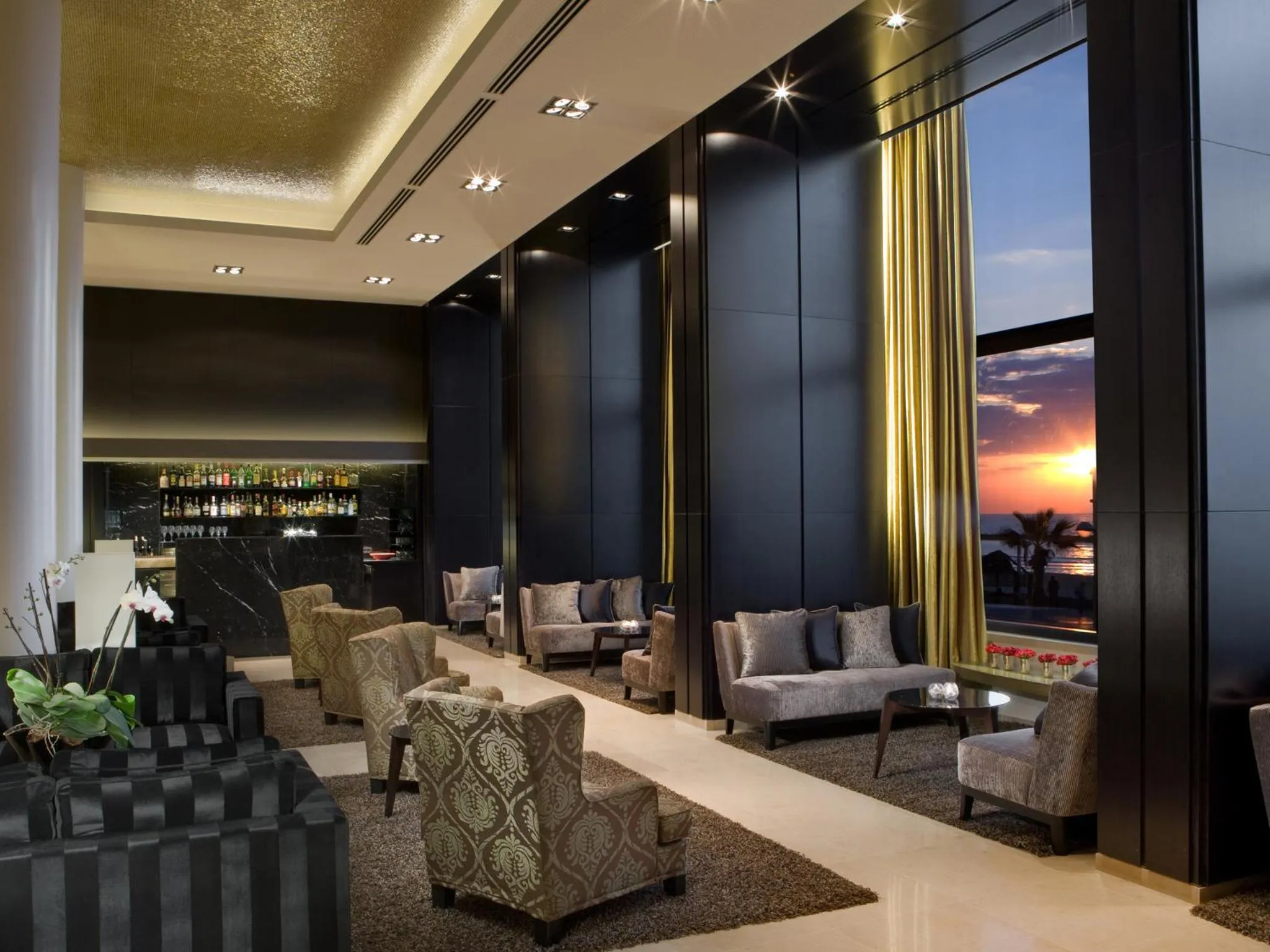 Lounge or bar in Dan Tel Aviv Hotel