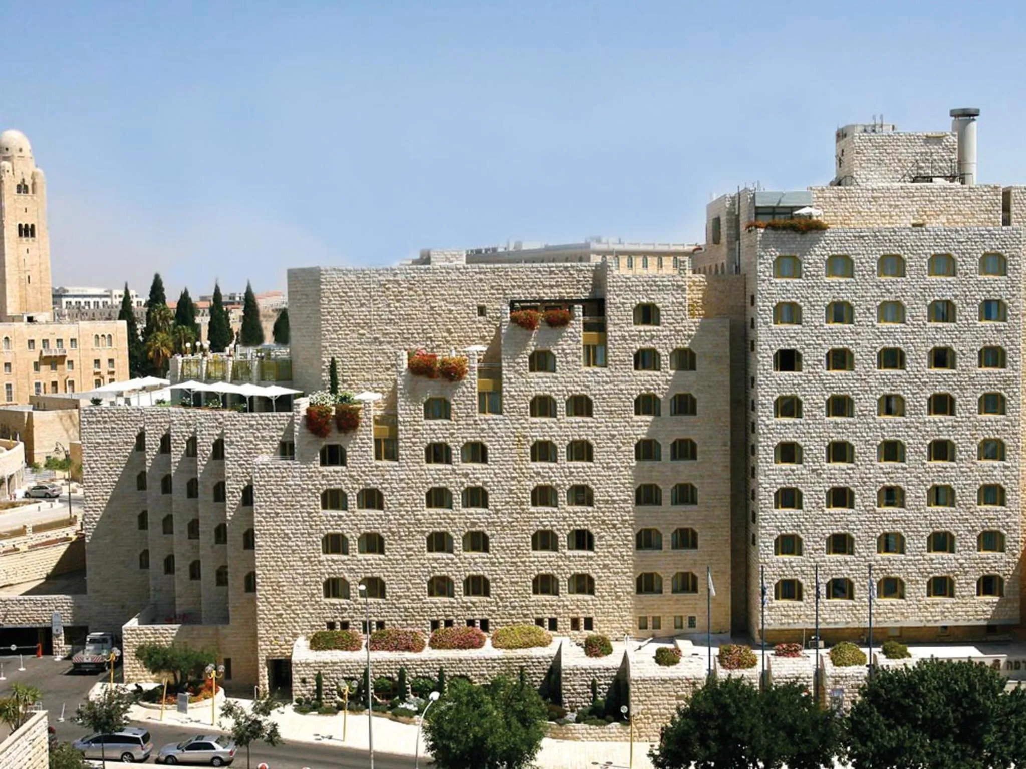 Facade/entrance in Dan Panorama Jerusalem Hotel