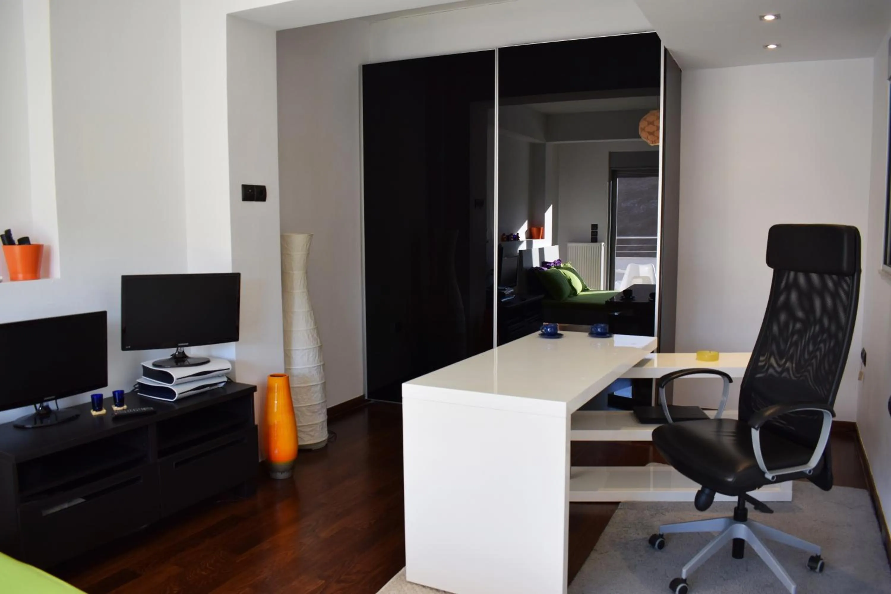 Bedroom in Panorama Penthouse & Studios