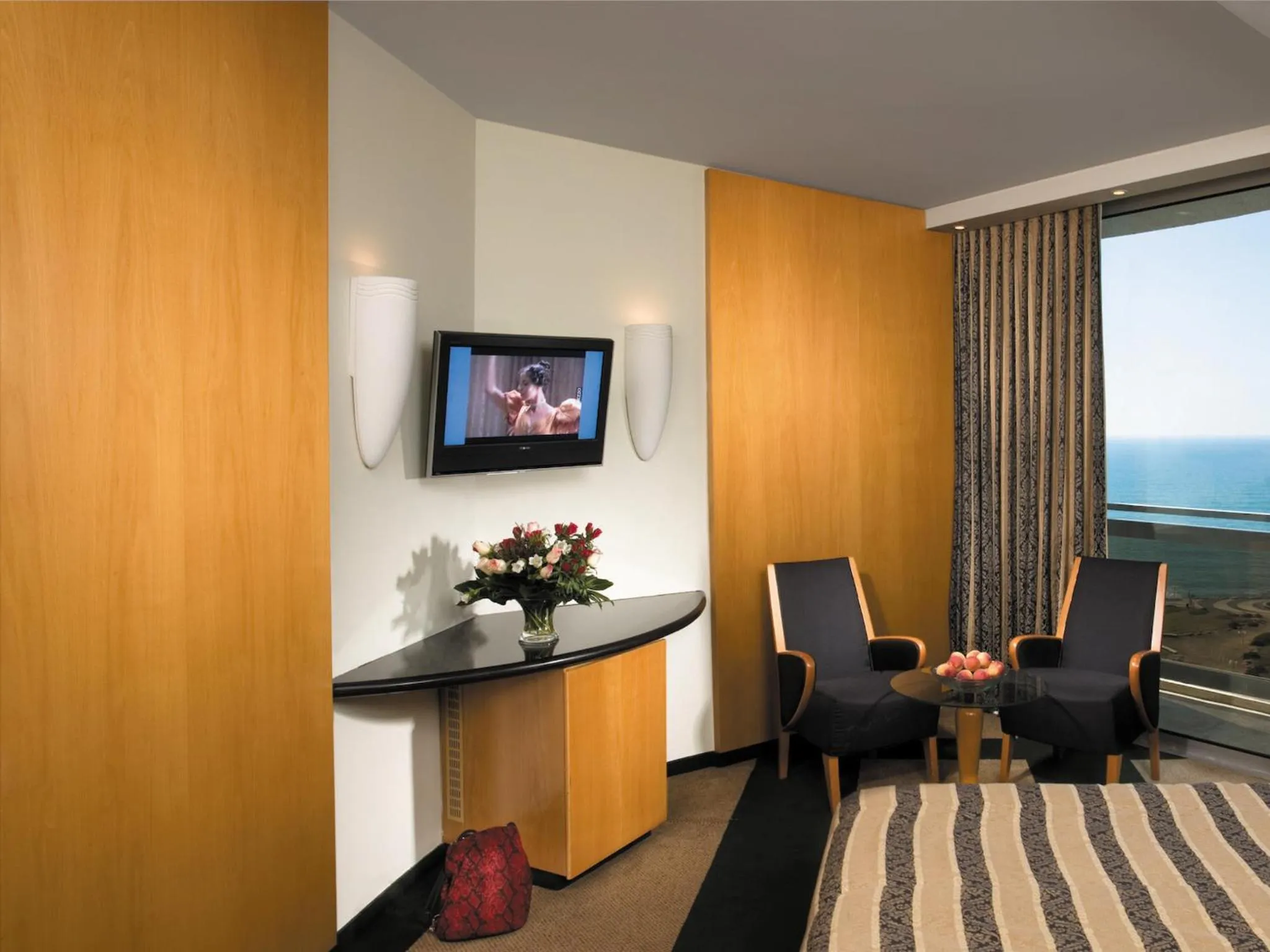 Bed in Dan Panorama Tel Aviv Hotel