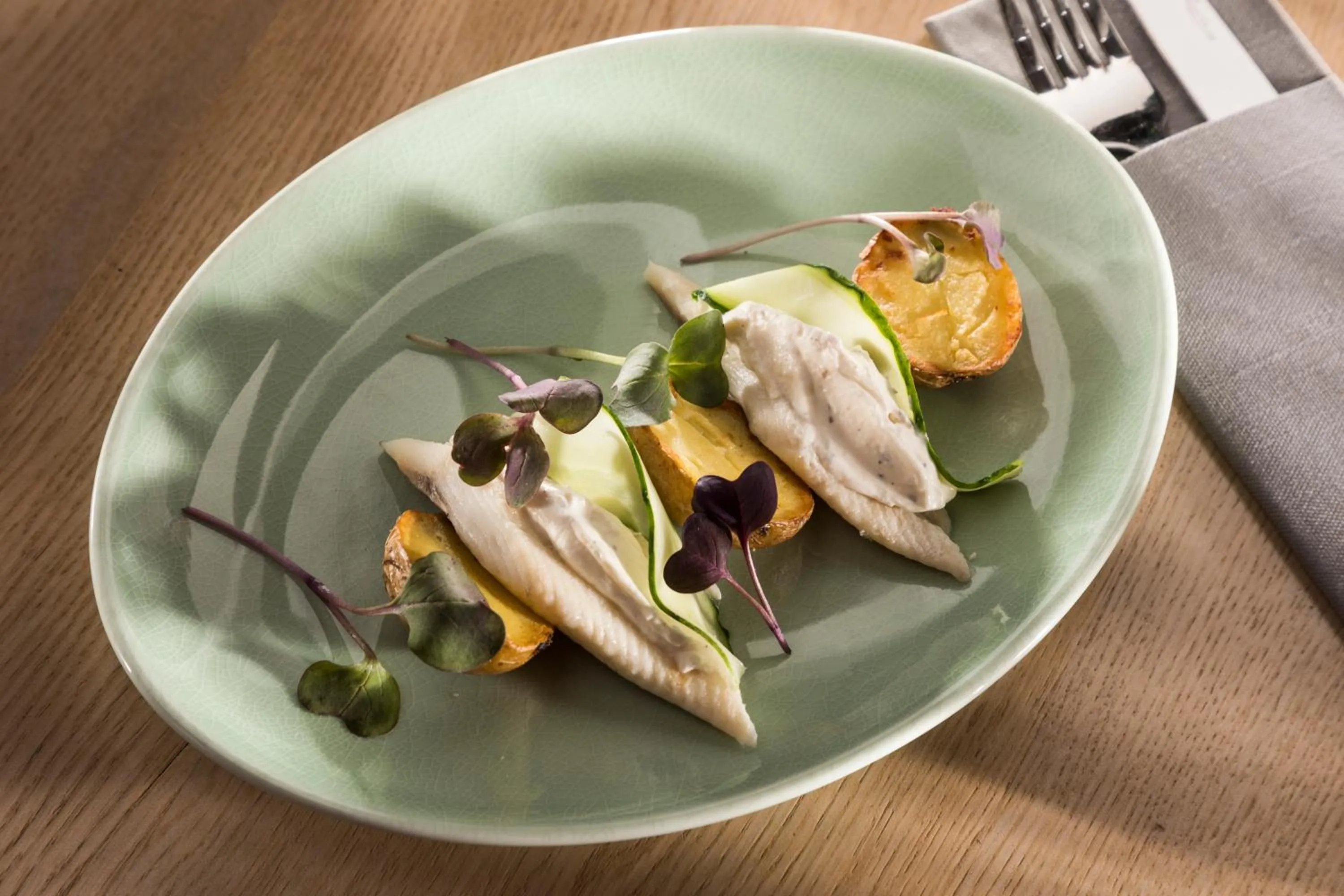 Food close-up in Hotel Impresja