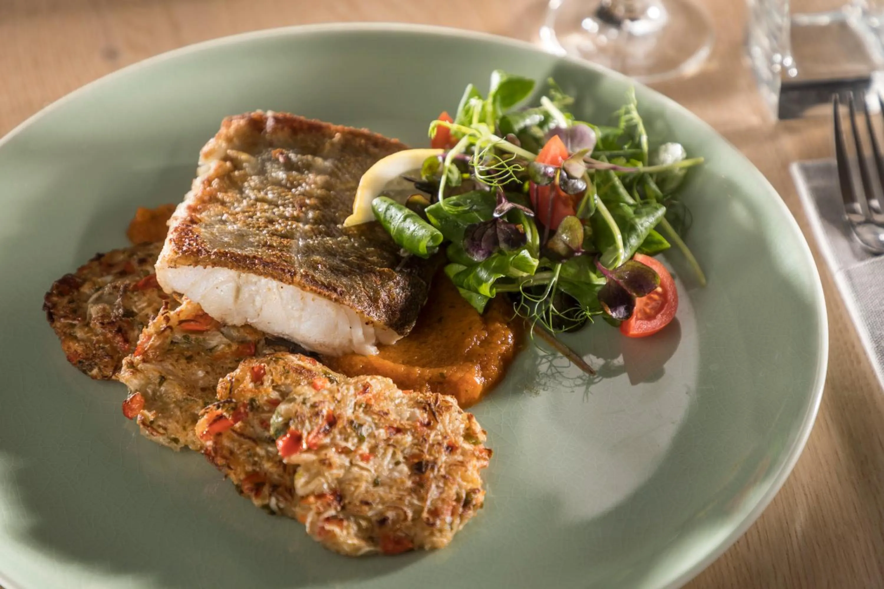 Food close-up in Hotel Impresja