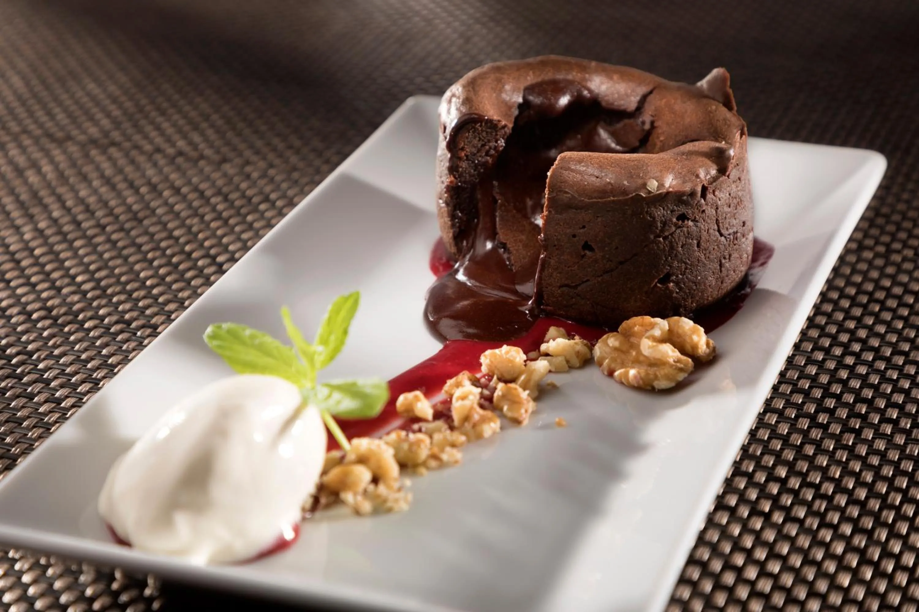 Food close-up in Hotel Impresja