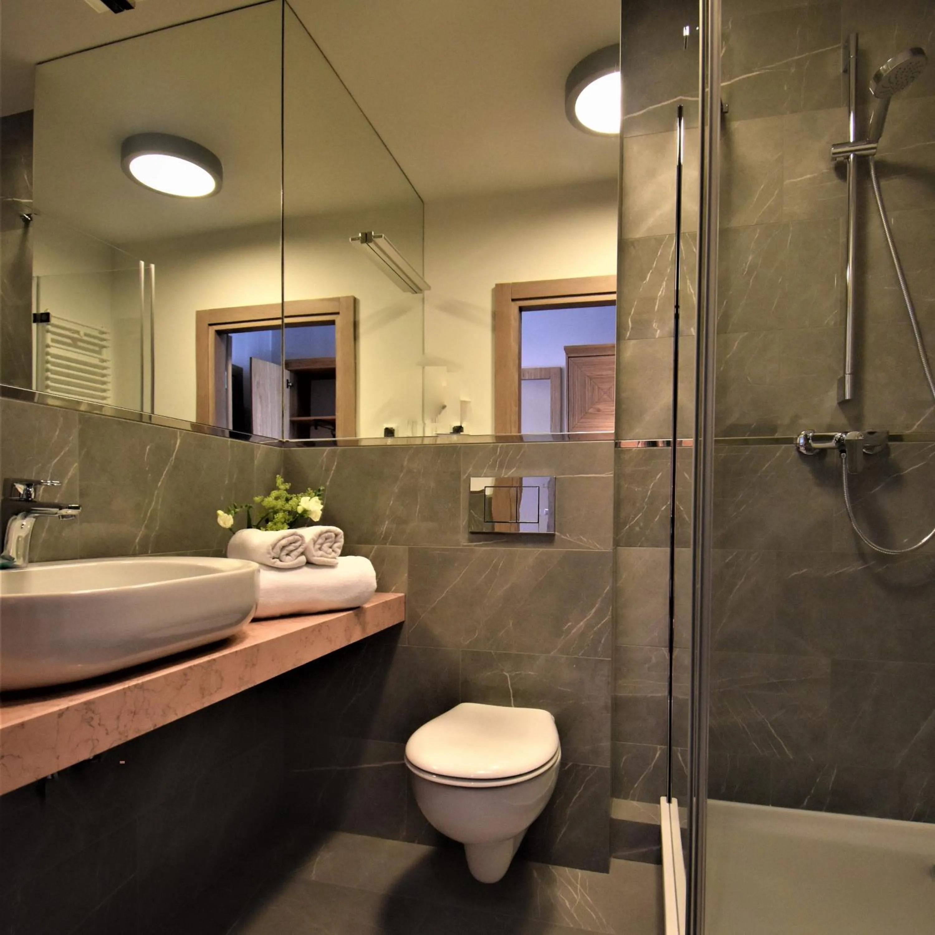 Bathroom in Hotel Impresja