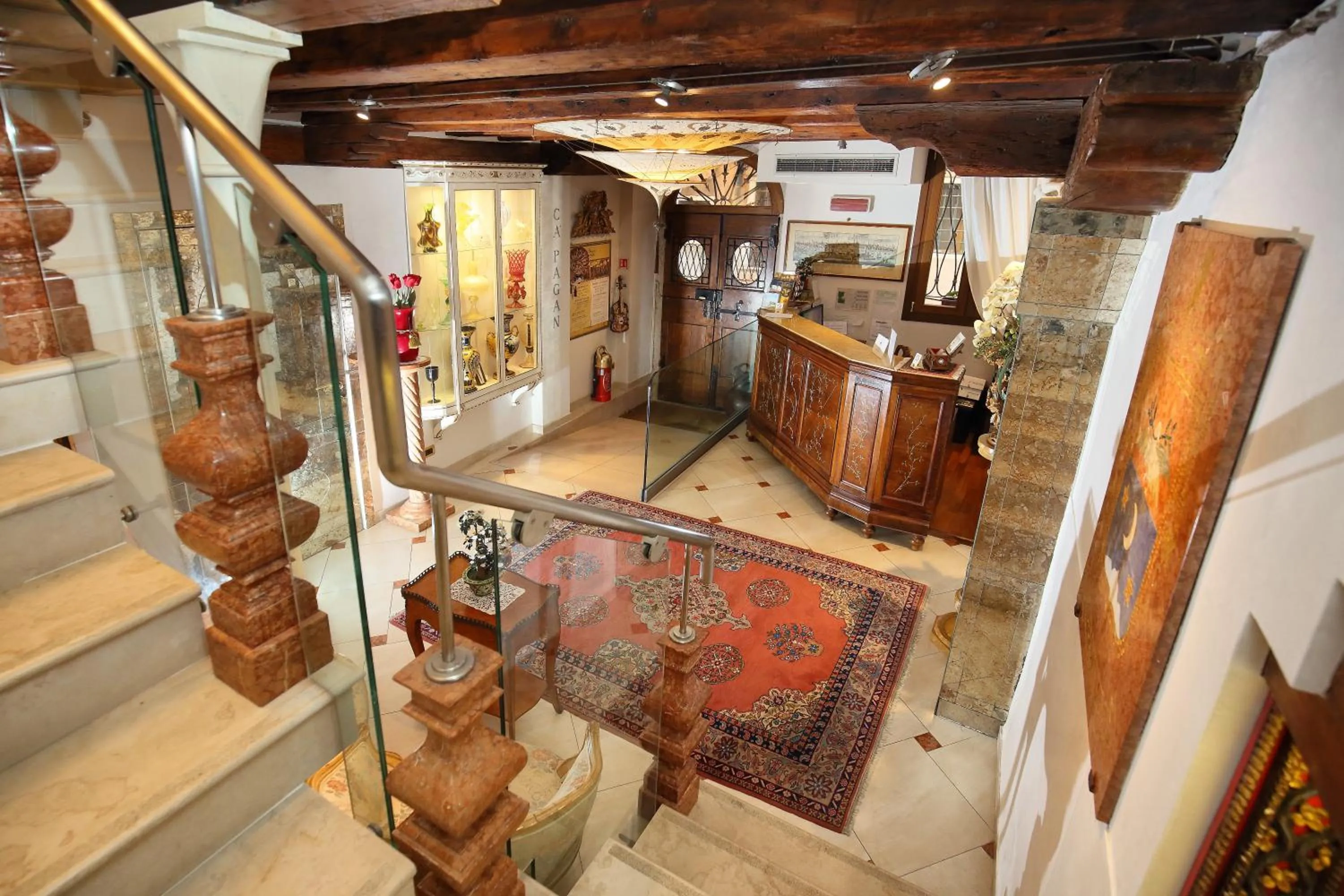 Lobby or reception in Ca' Pagan