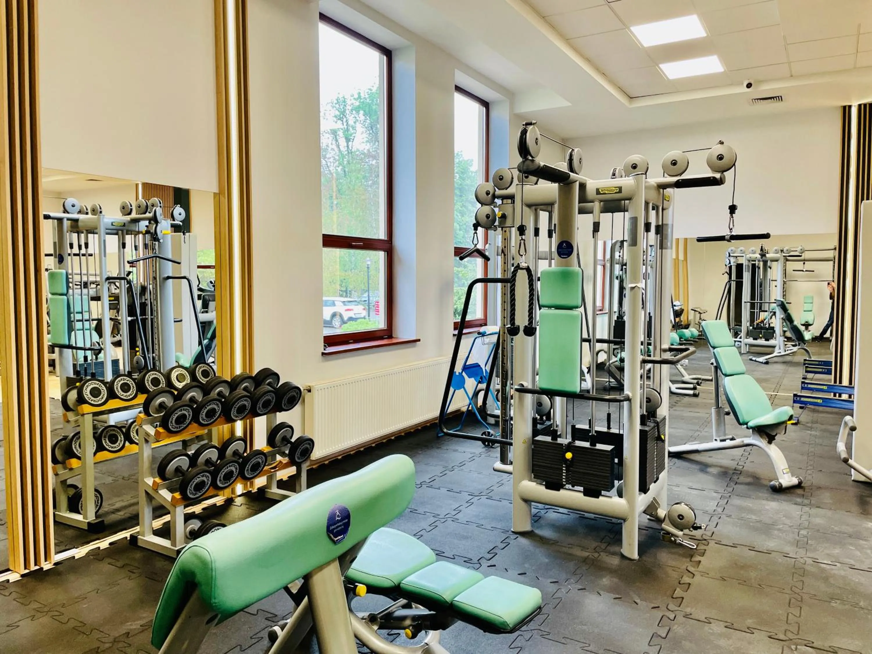 Fitness centre/facilities in Park Hotel & Fitness Club Rzeszów