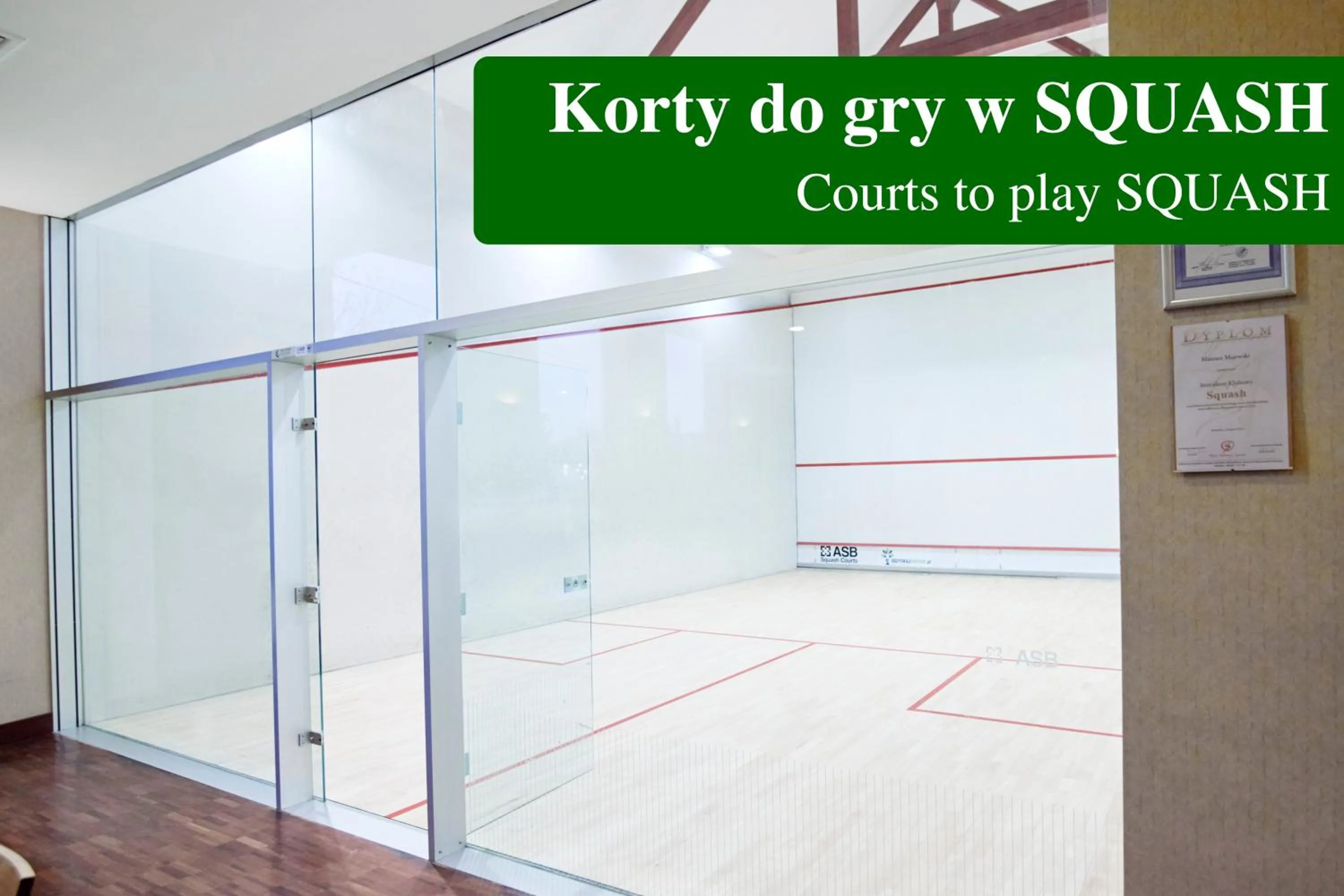 Squash in Park Hotel & Fitness Club Rzeszów