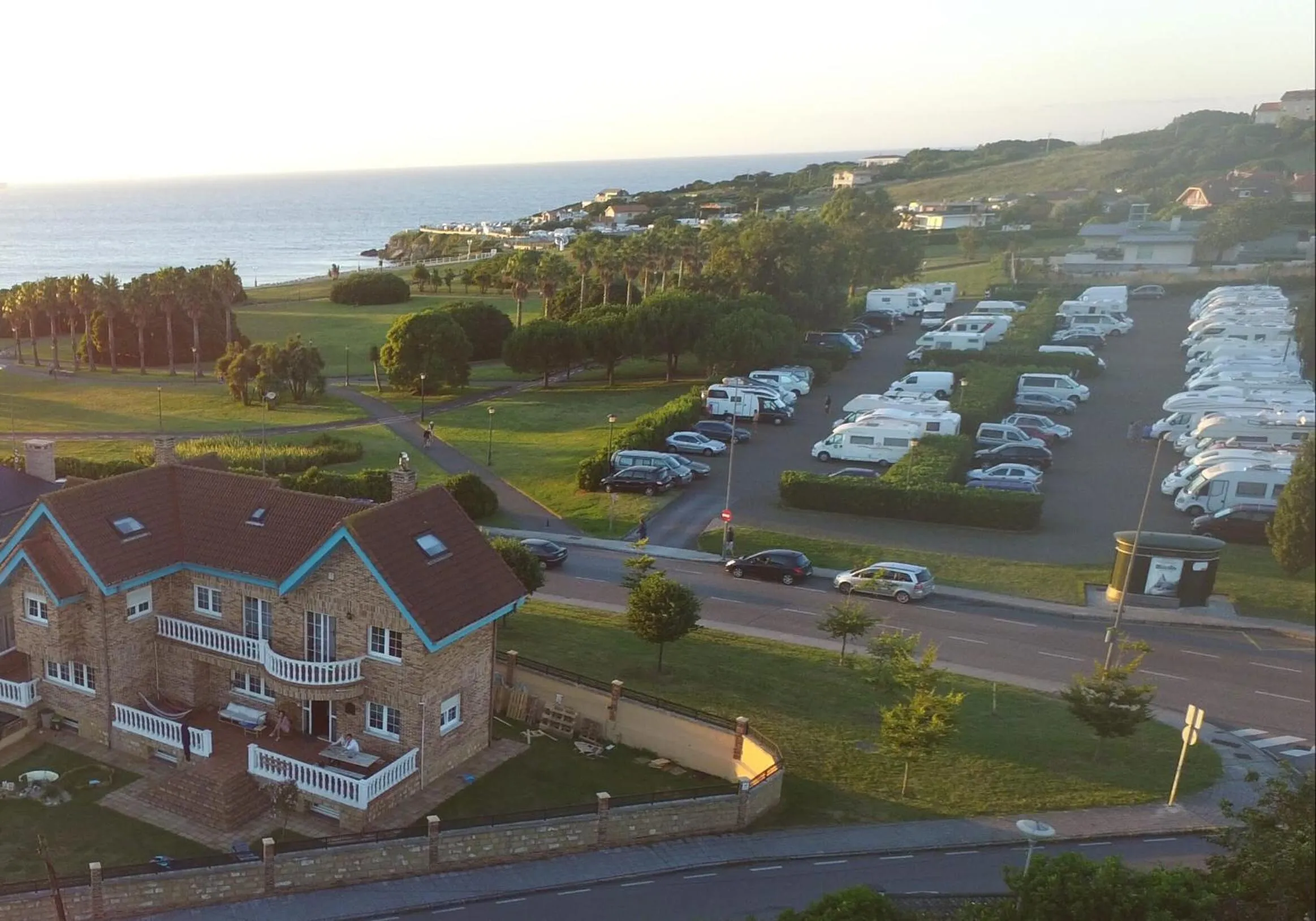 Garden in Gijon Surf Hostel