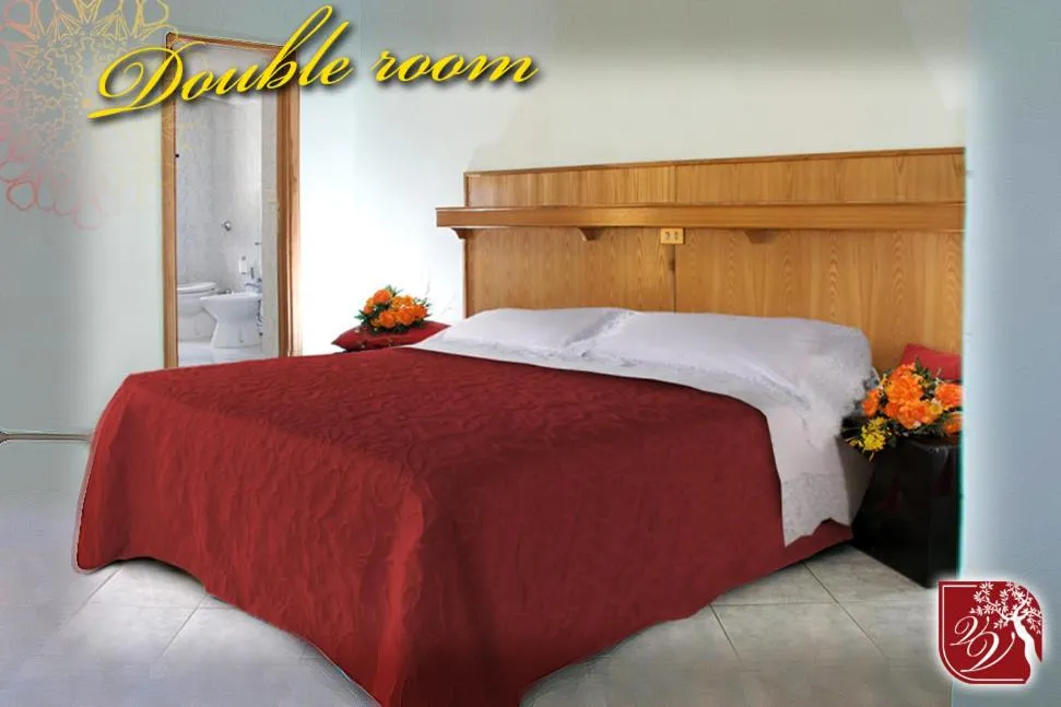 Bed in Villa Verdiana