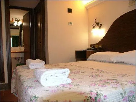 Bed in Hotel OKAPI