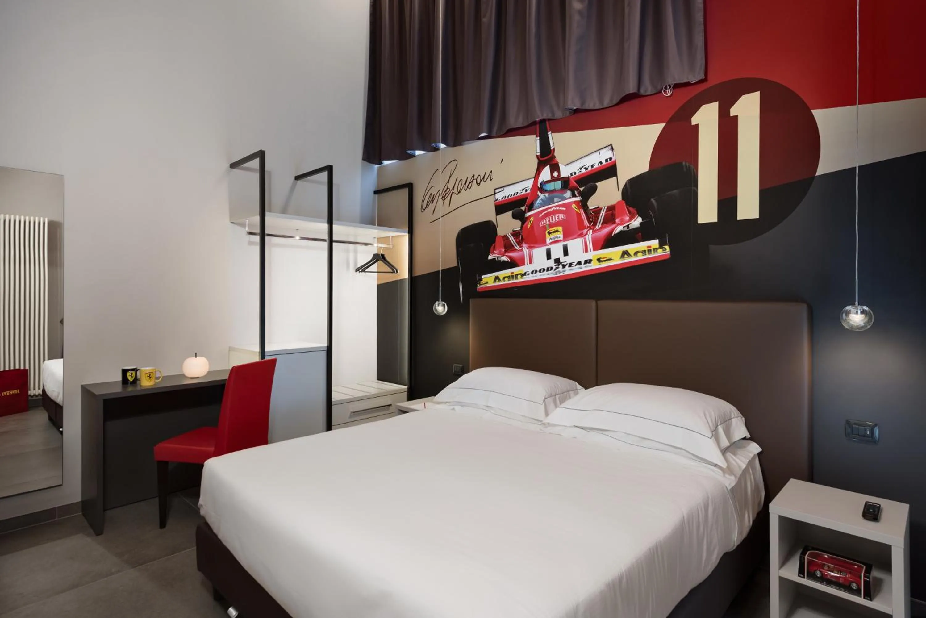 Bedroom, Bed in Hotel Maranello Village