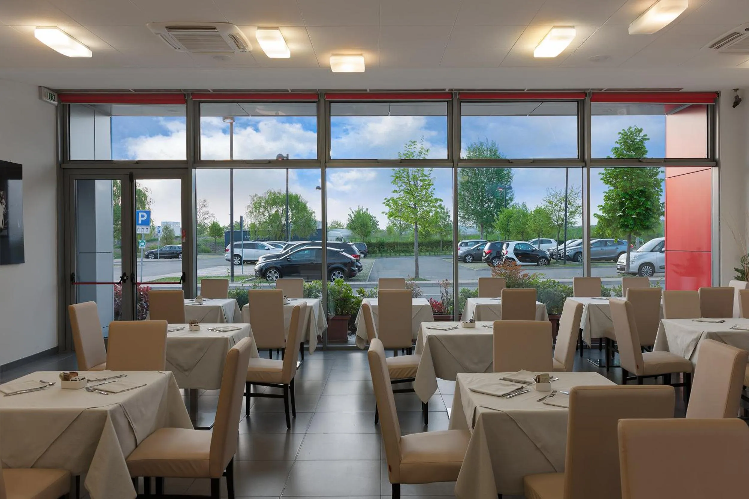 Buffet breakfast in Hotel Maranello Village