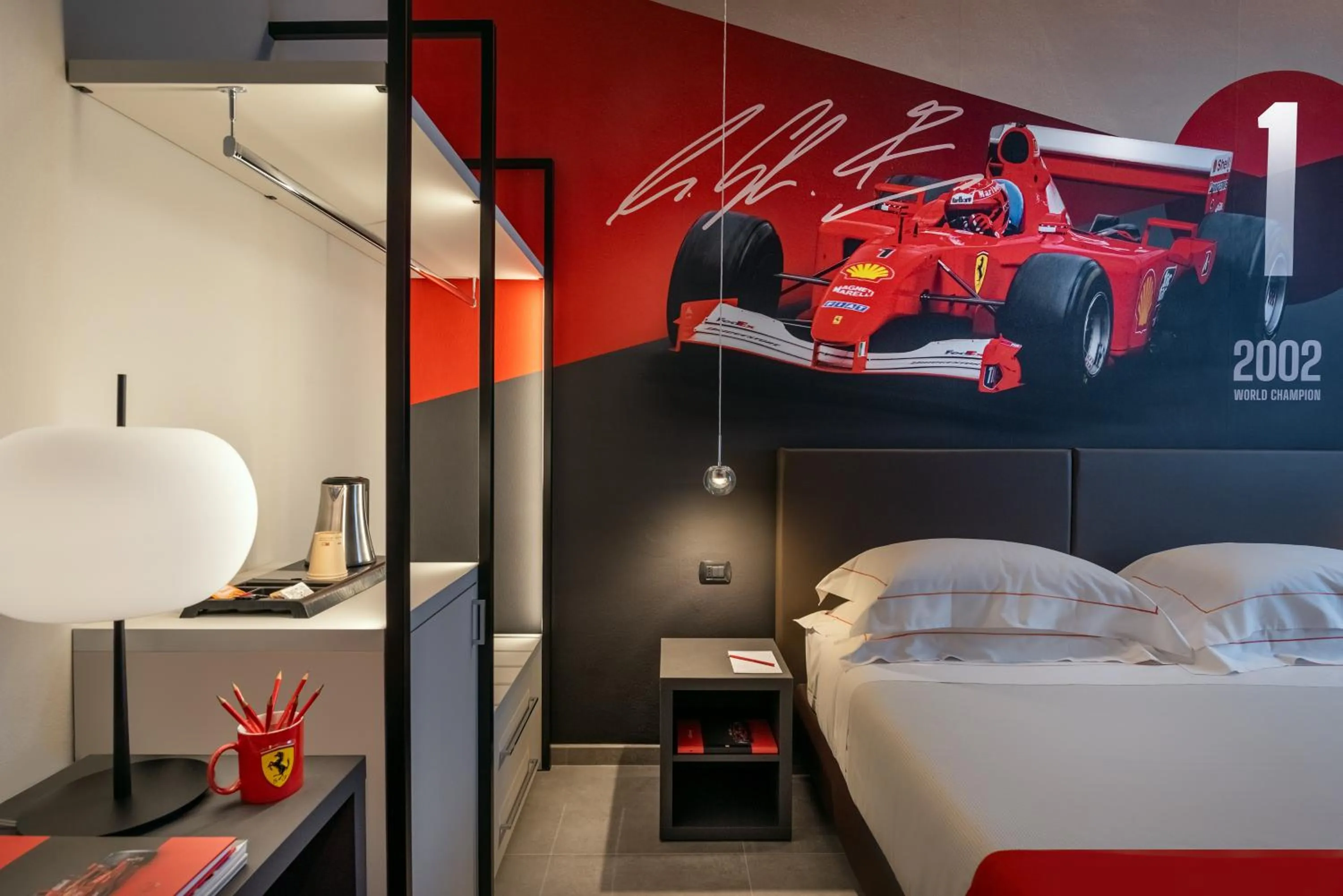 Photo of the whole room, Bed in Hotel Maranello Village