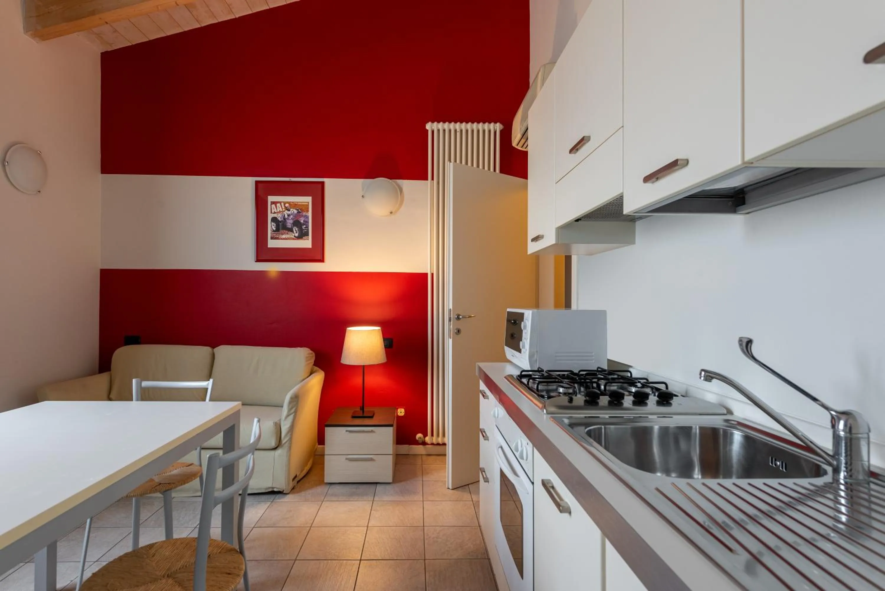 Kitchen or kitchenette in Hotel Maranello Village