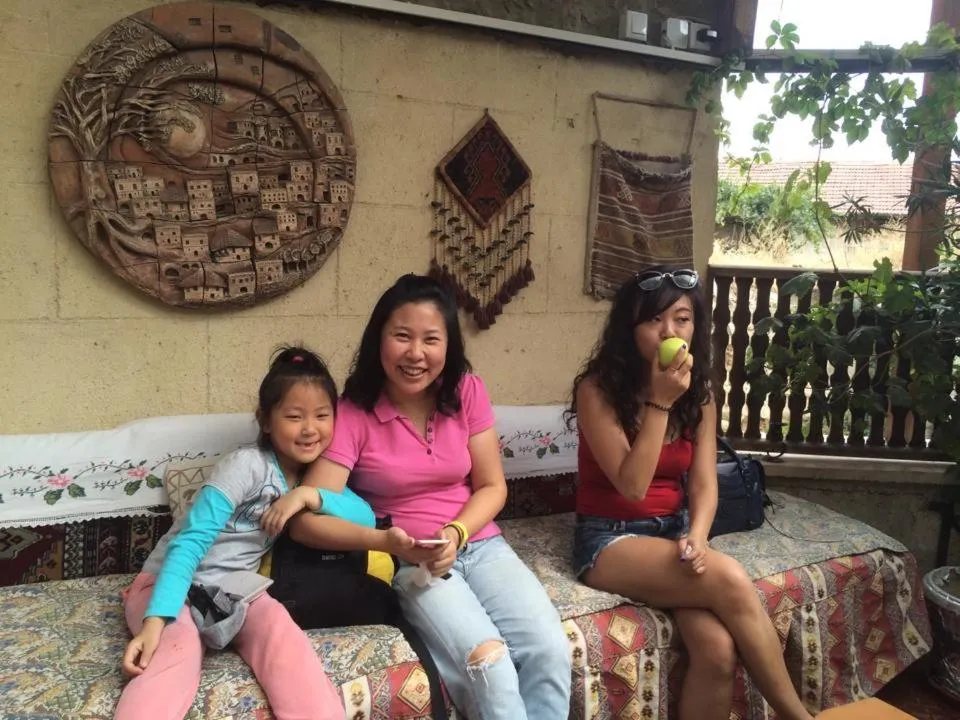 Family in Ürgüp Inn Cave Hotel