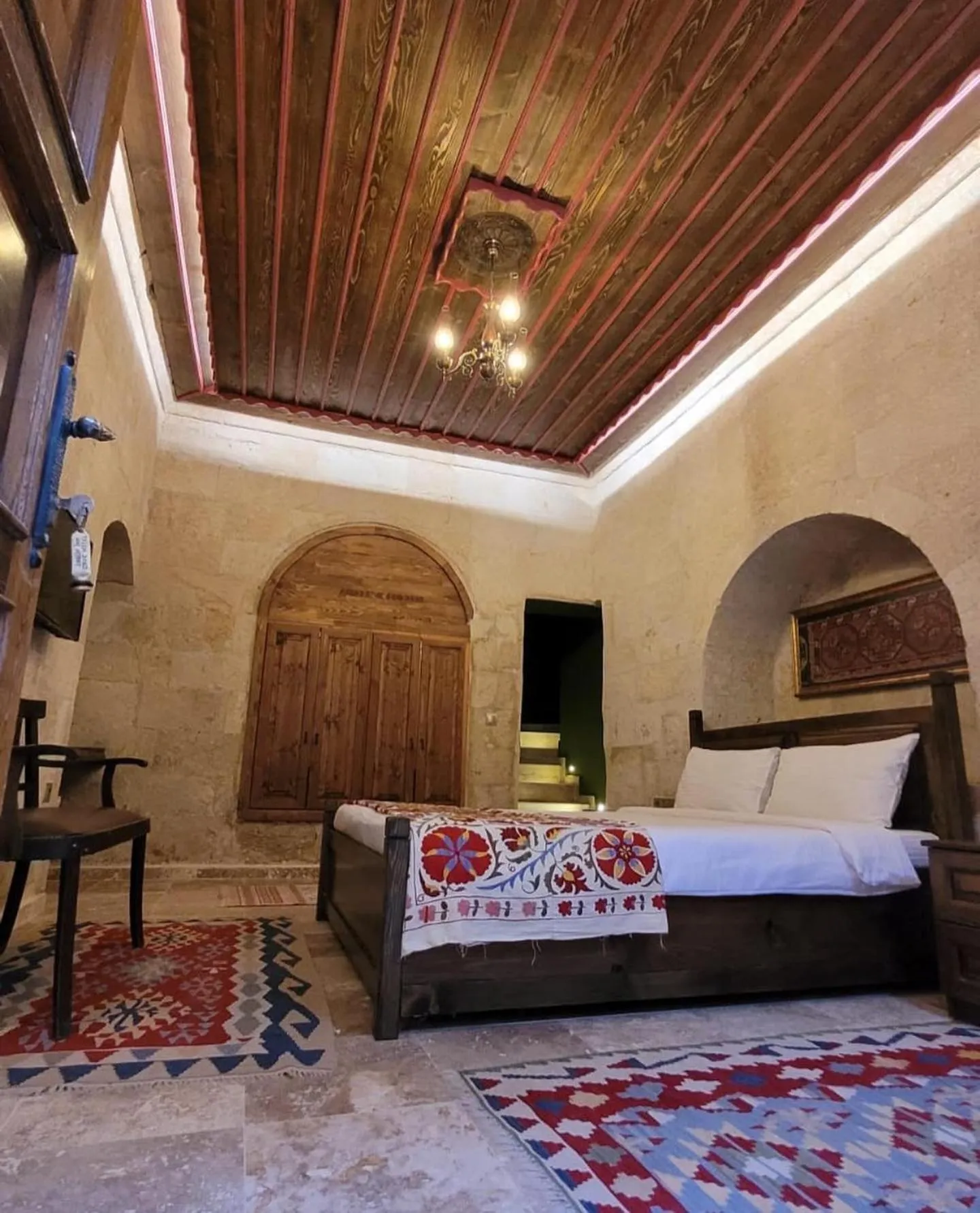 Photo of the whole room, Bed in Ürgüp Inn Cave Hotel