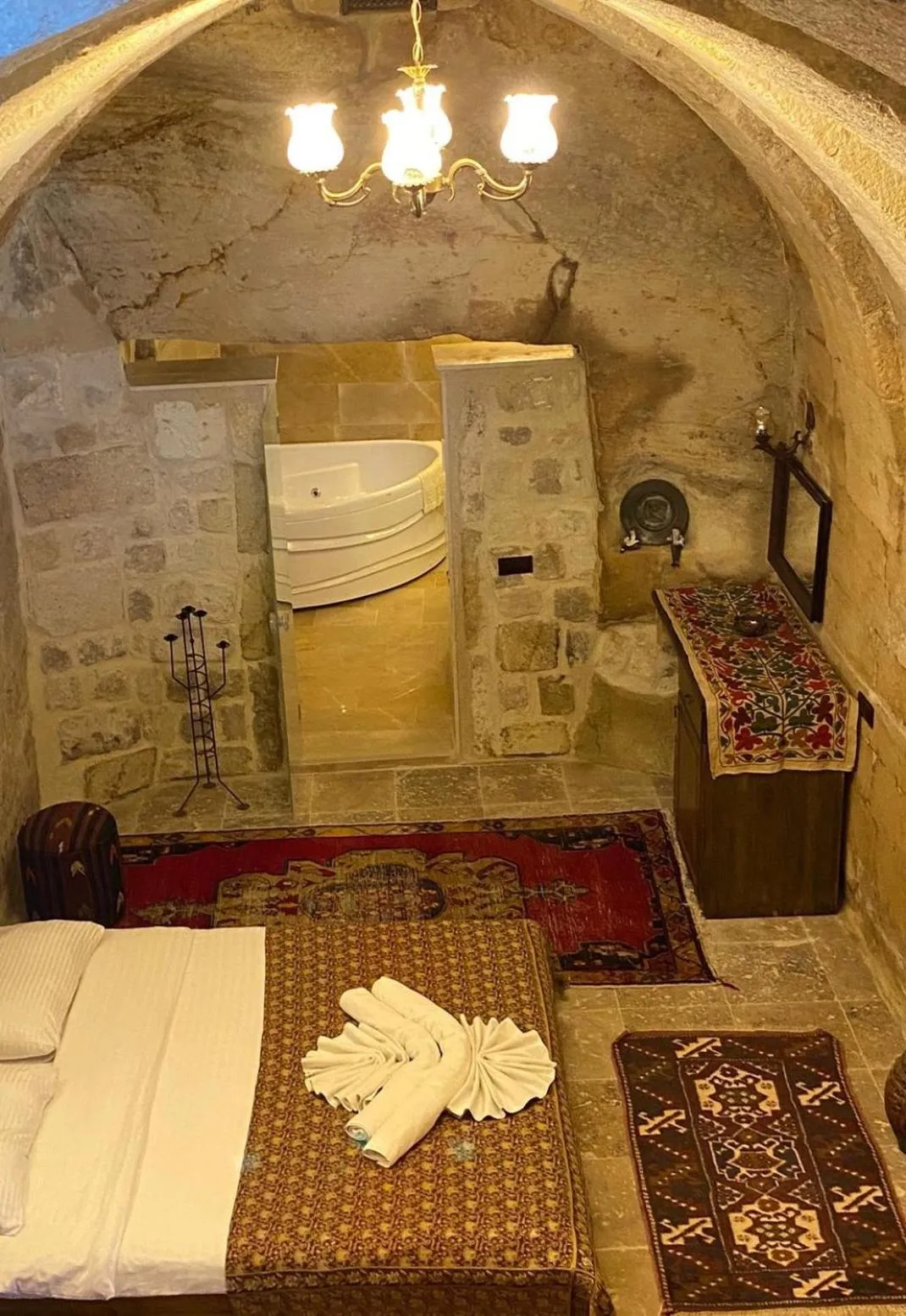 Bedroom in Ürgüp Inn Cave Hotel