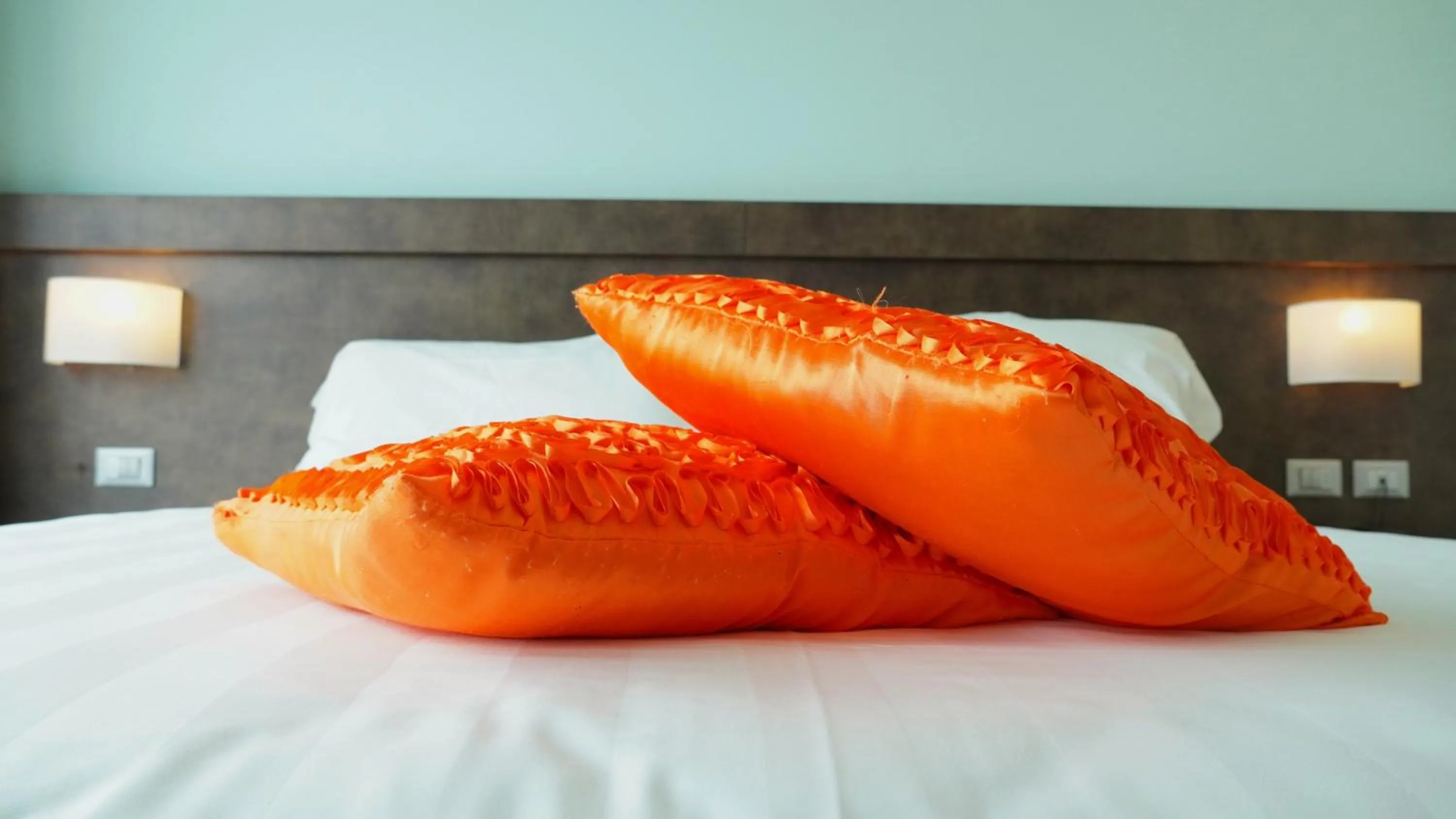 Bed in Blu Arena Hotel