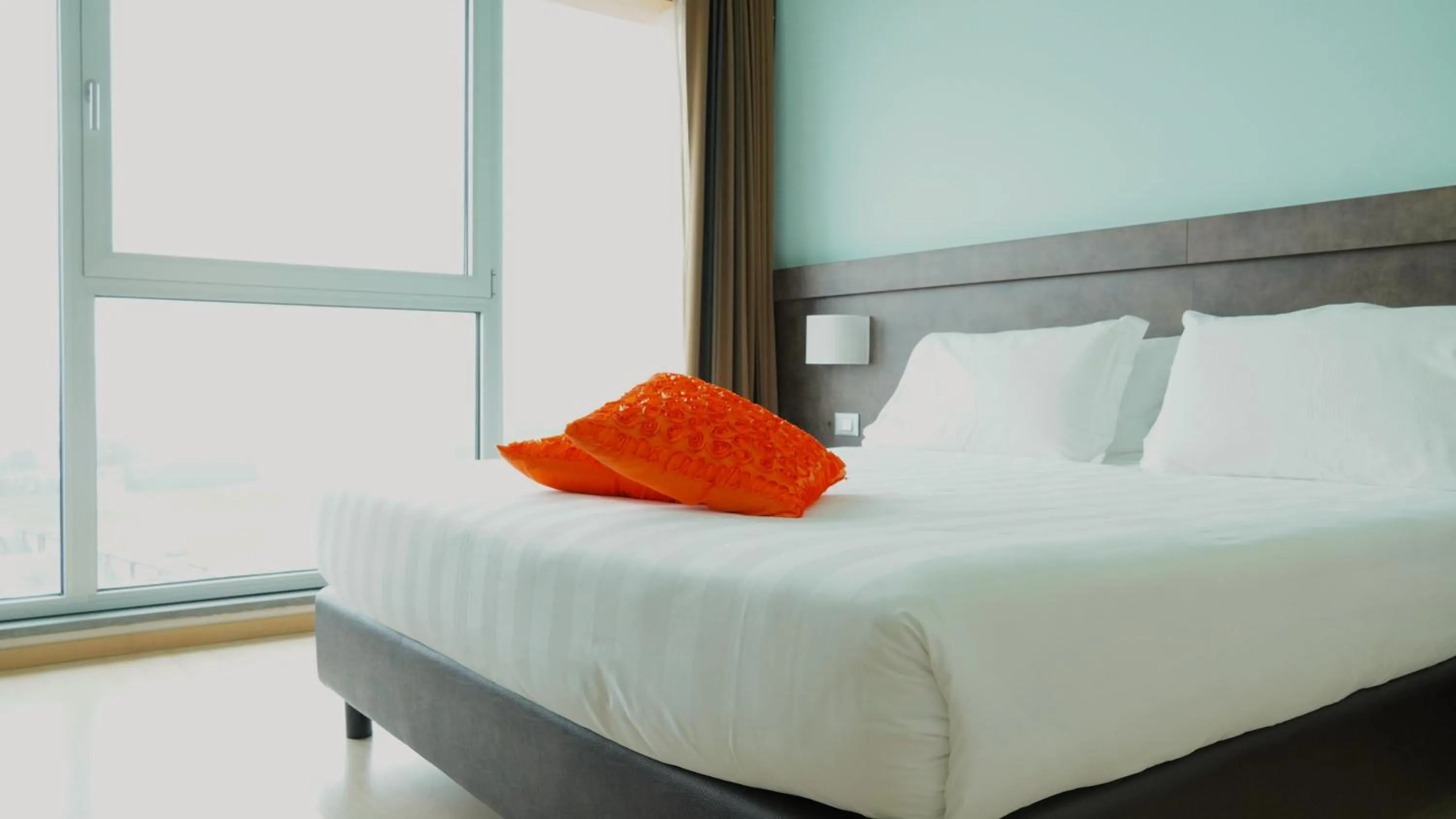 Bed in Blu Arena Hotel