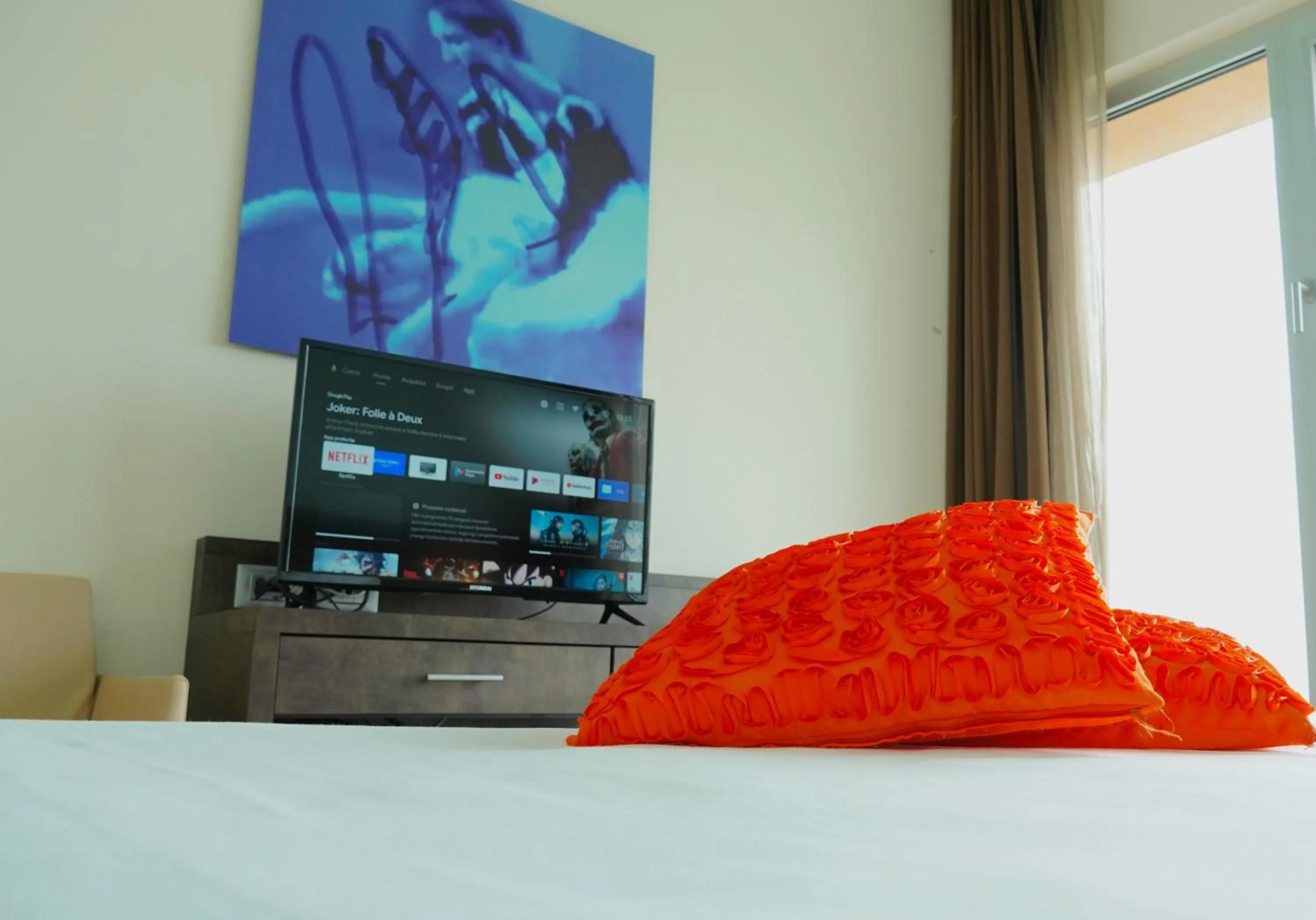 Bed in Blu Arena Hotel