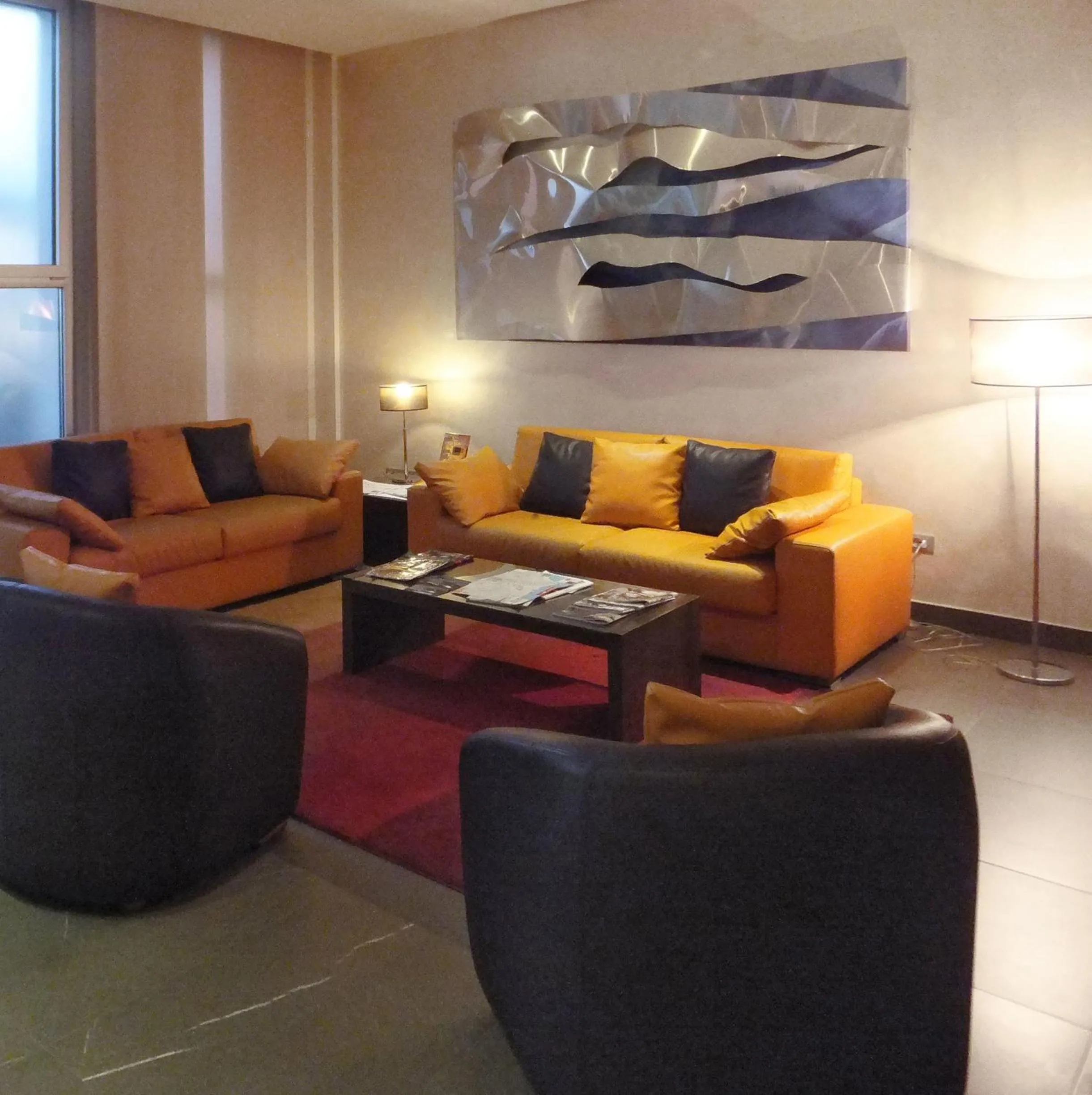 Living room in Blu Arena Hotel