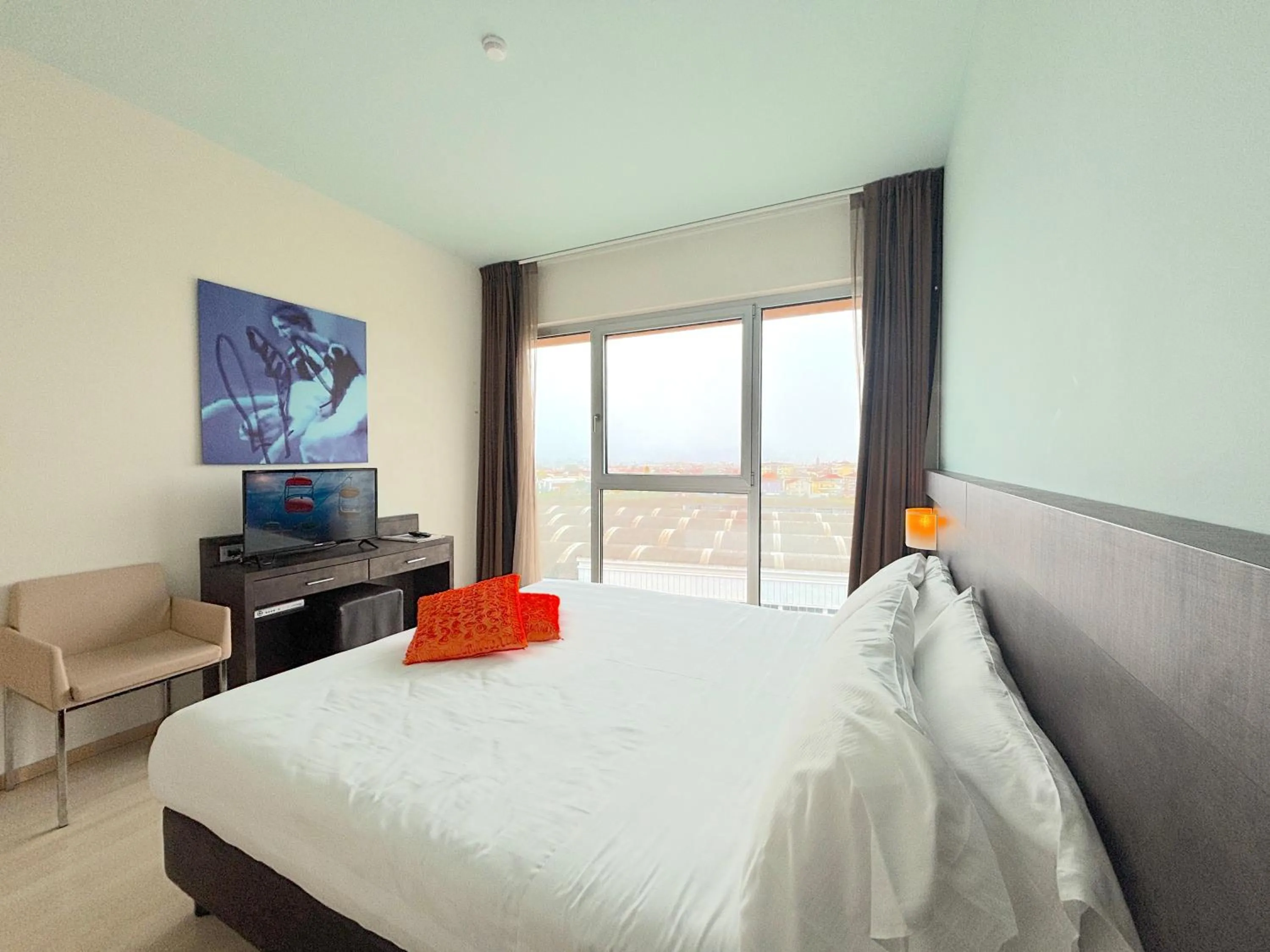 Bed in Blu Arena Hotel