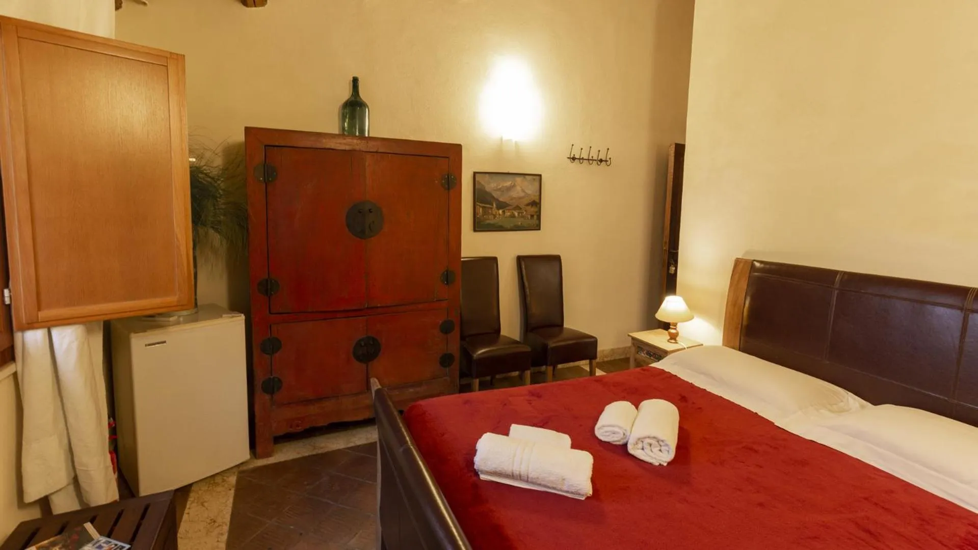 Bedroom, Bed in Villa Dei Papiri Fonte Ciane