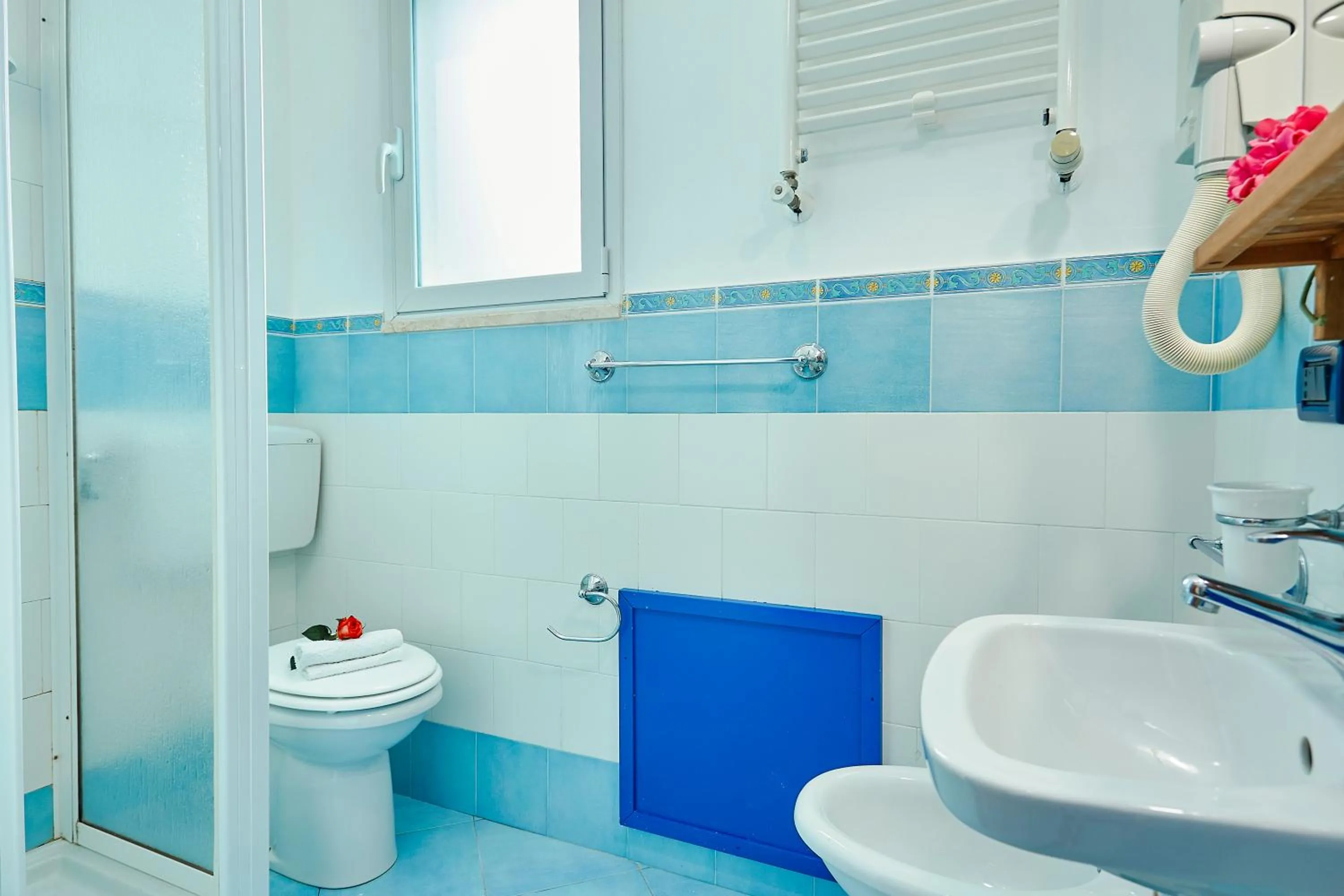 Bathroom in Appartamenti Rosa Dei Venti