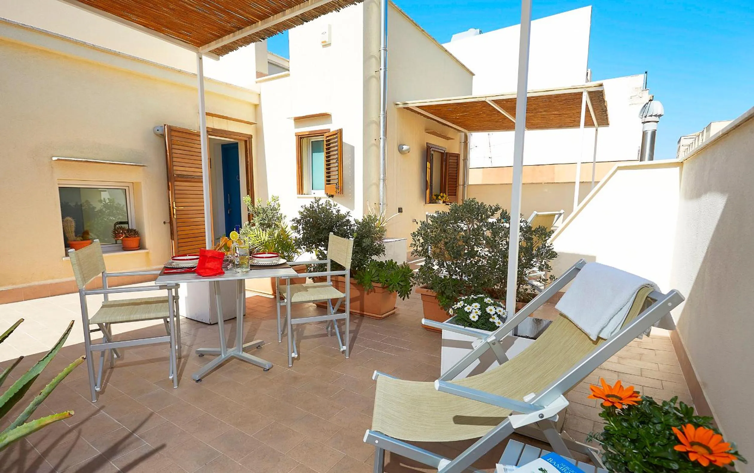 Balcony/Terrace in Appartamenti Rosa Dei Venti