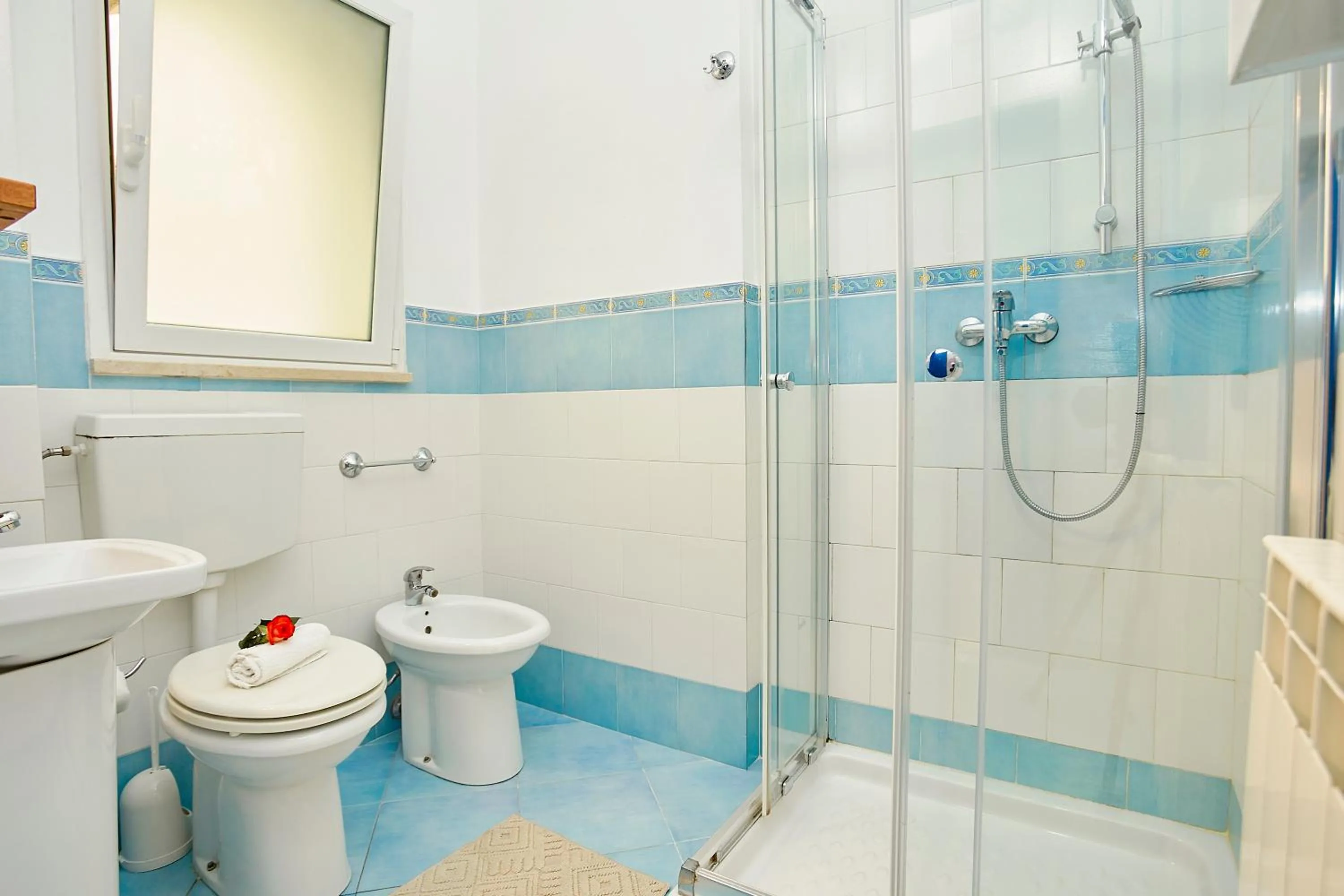 Shower in Appartamenti Rosa Dei Venti