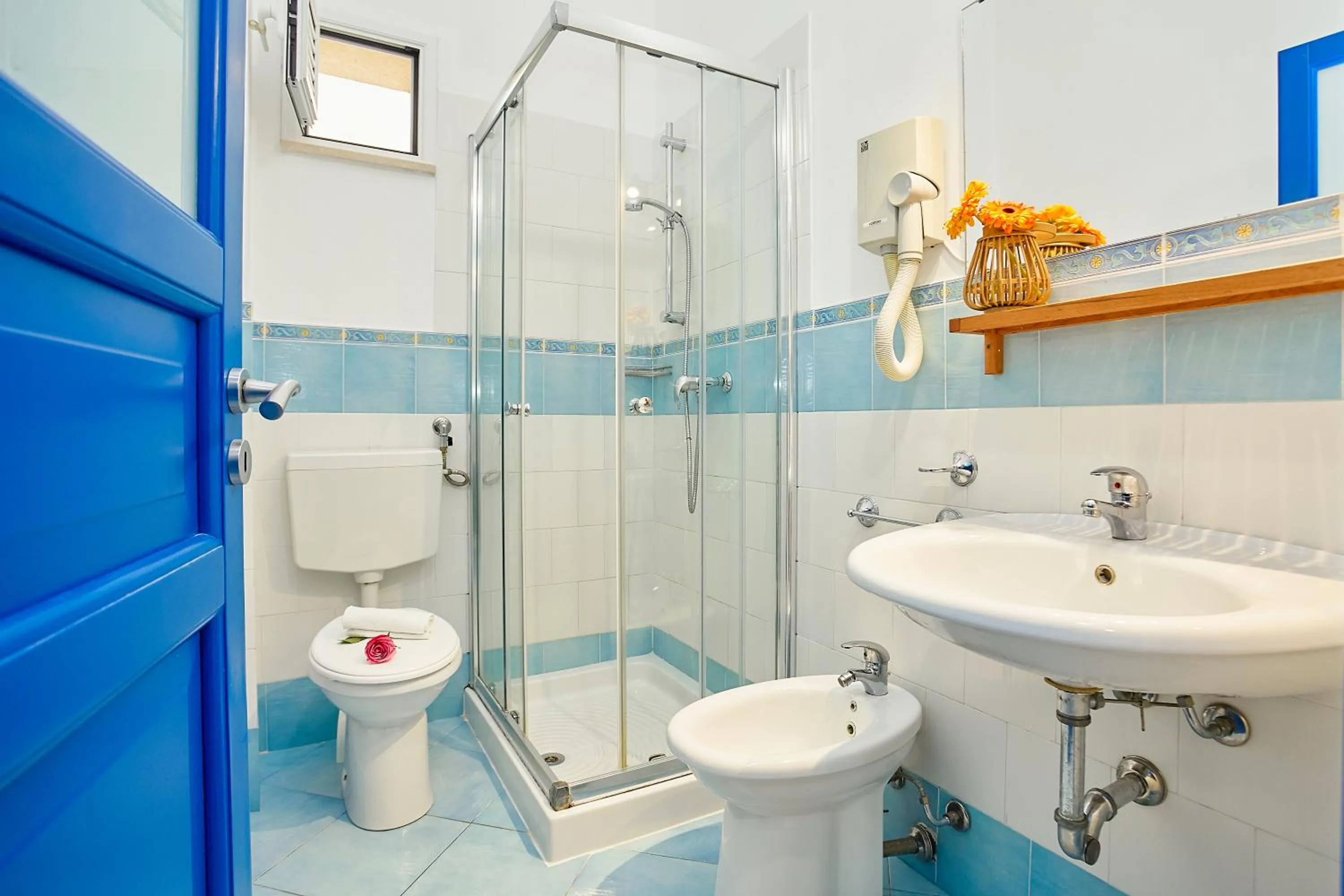 Bathroom in Appartamenti Rosa Dei Venti