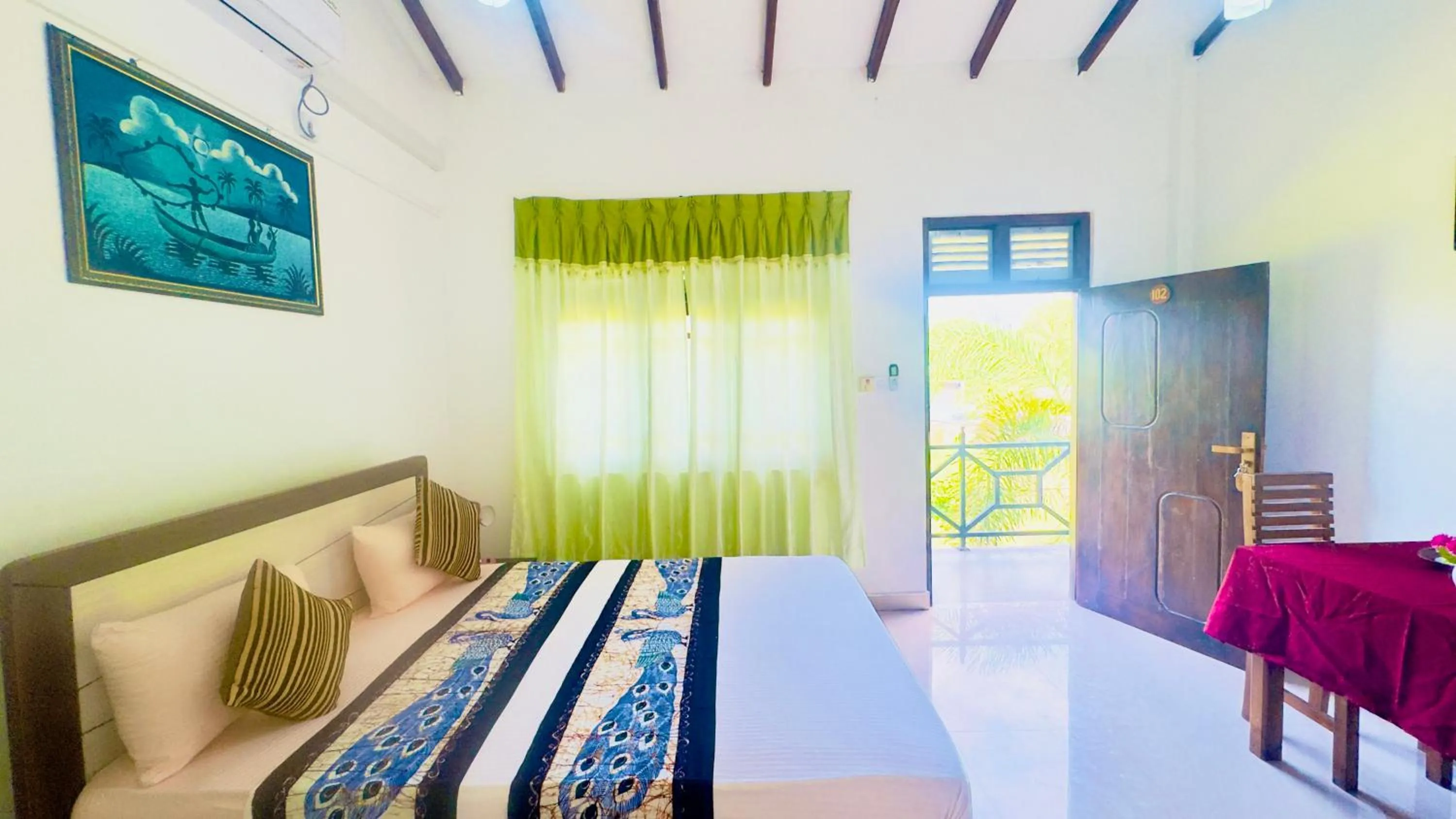 Bed in New Peacock Resort