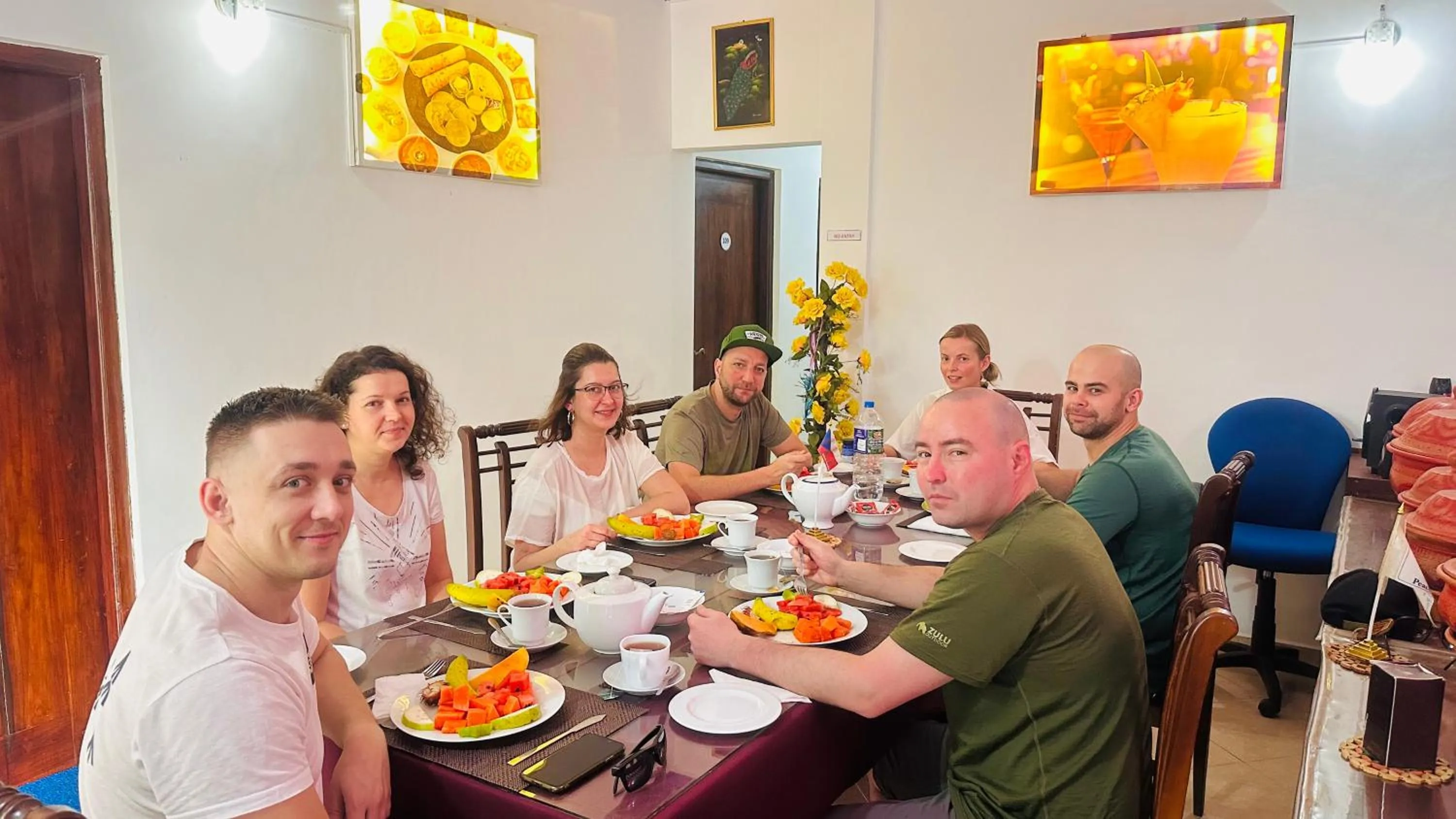 People in New Peacock Resort