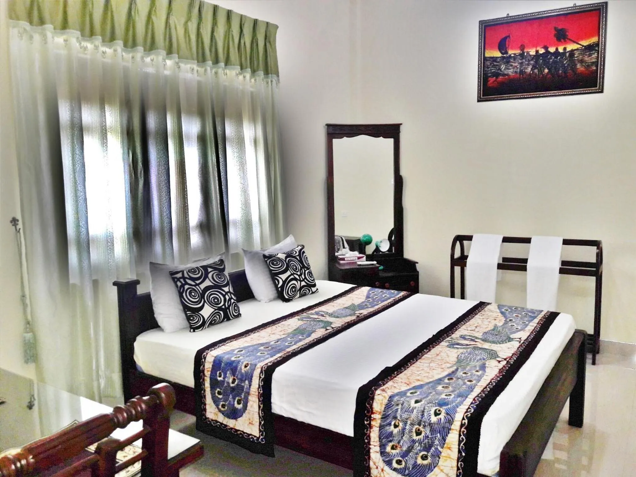 Bed in New Peacock Resort