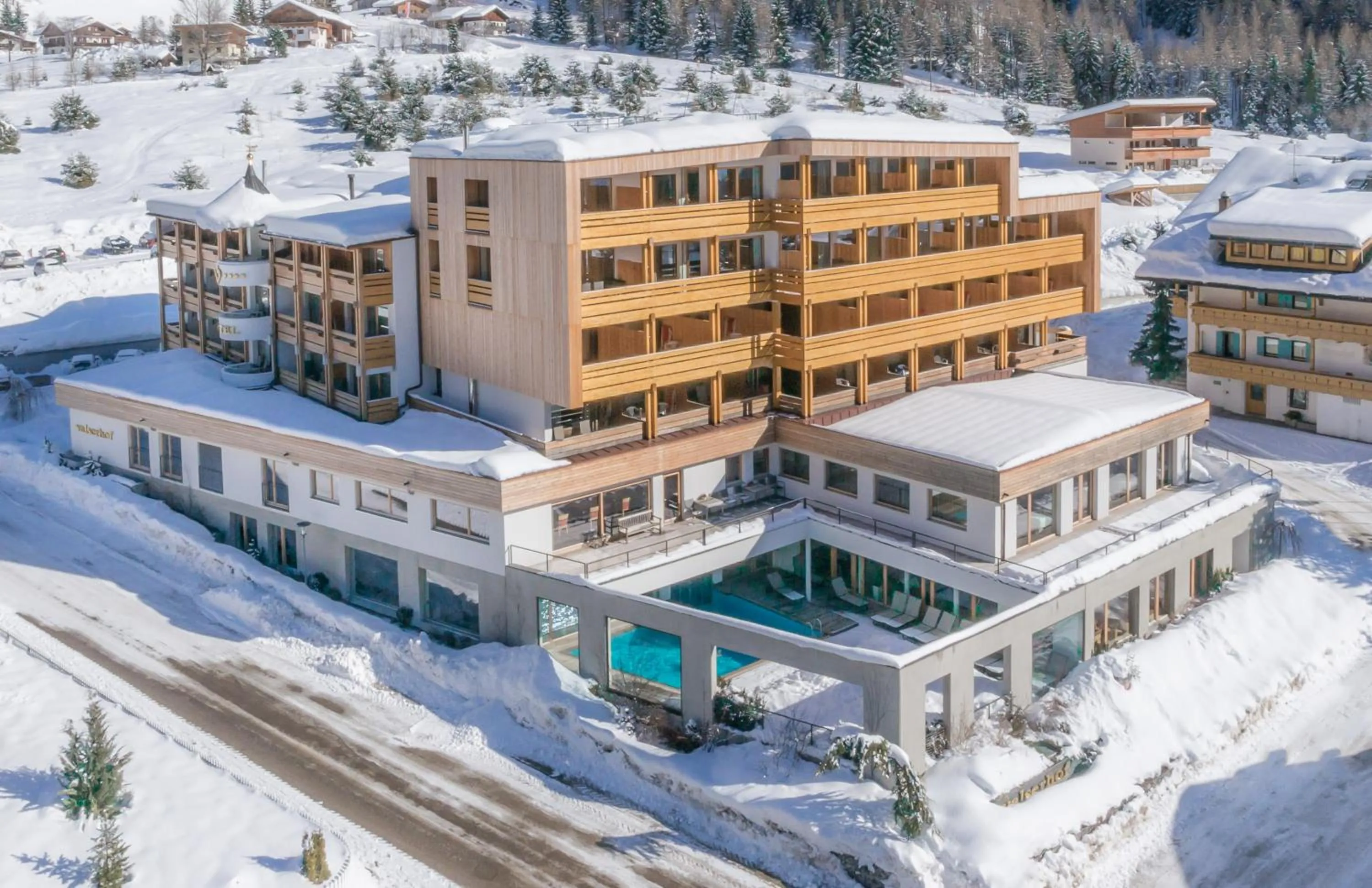 Property building in Hotel Valserhof