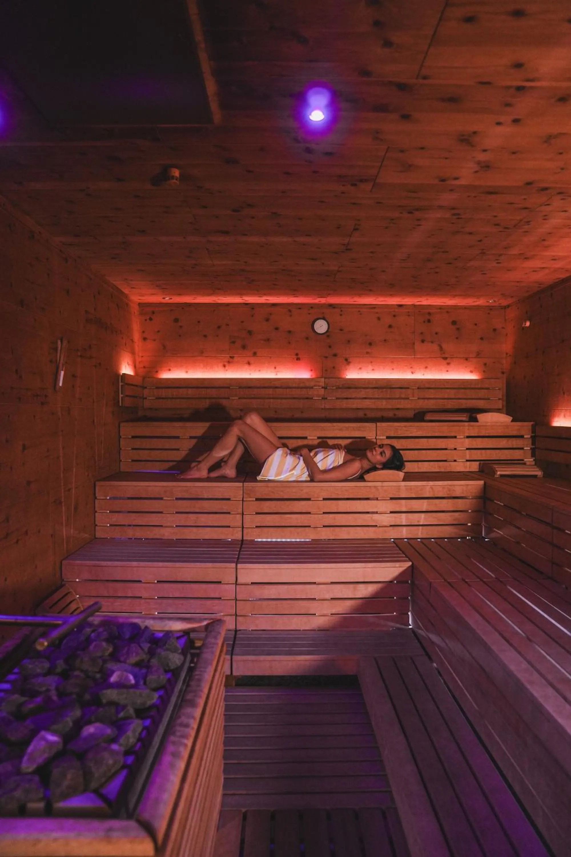 Sauna in Hotel Valserhof