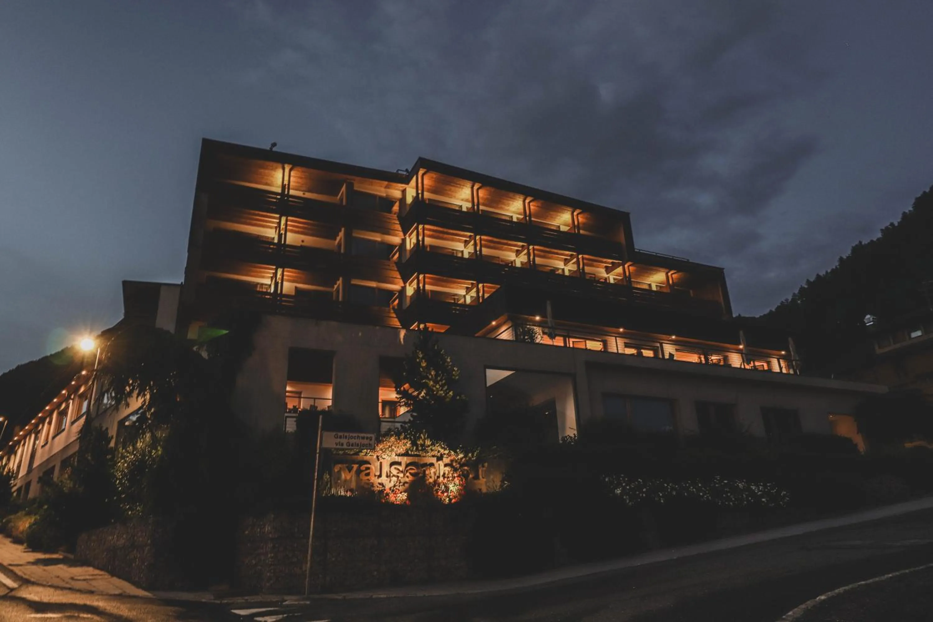 Property building in Hotel Valserhof