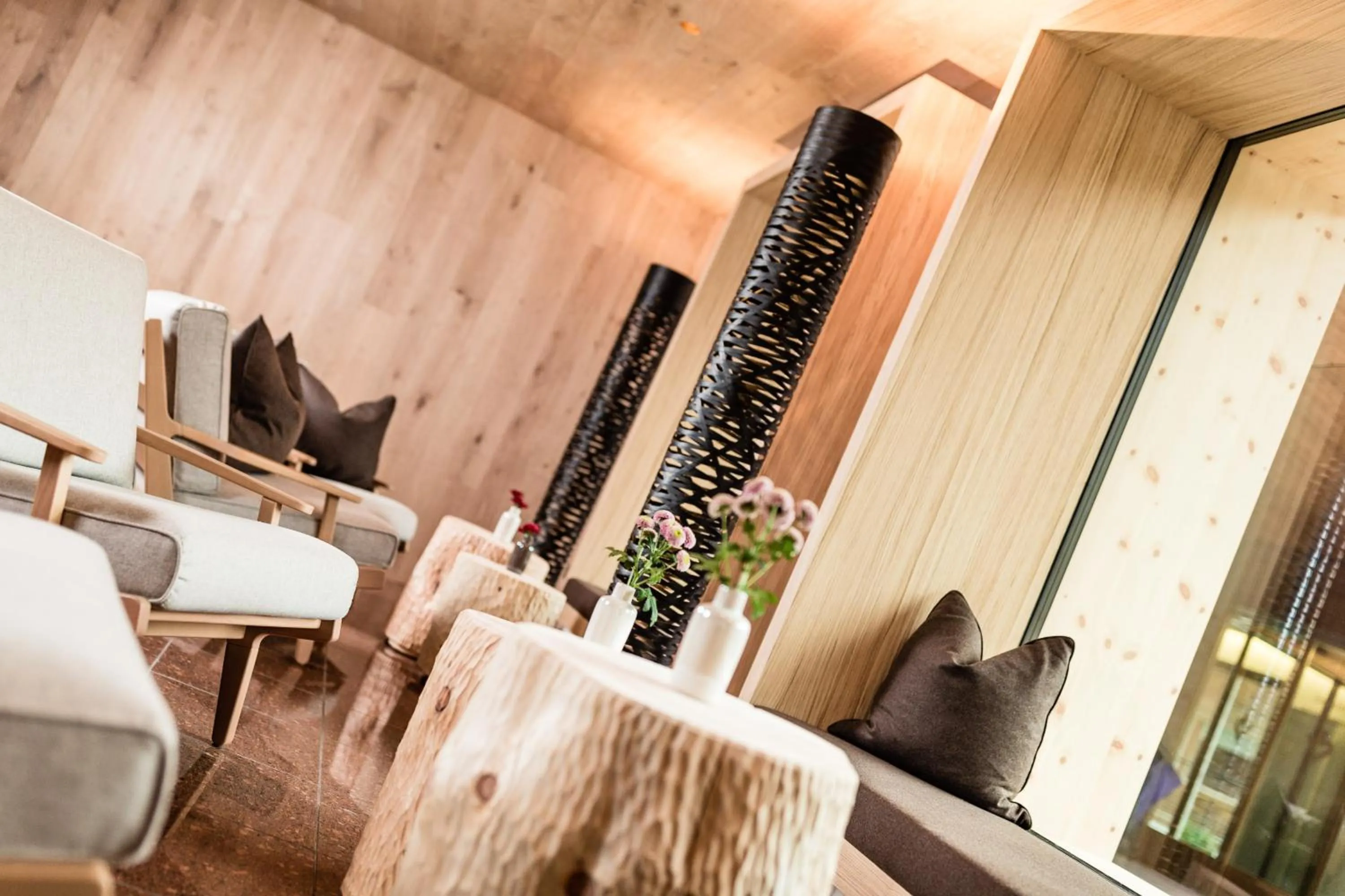 Decorative detail in Hotel Valserhof