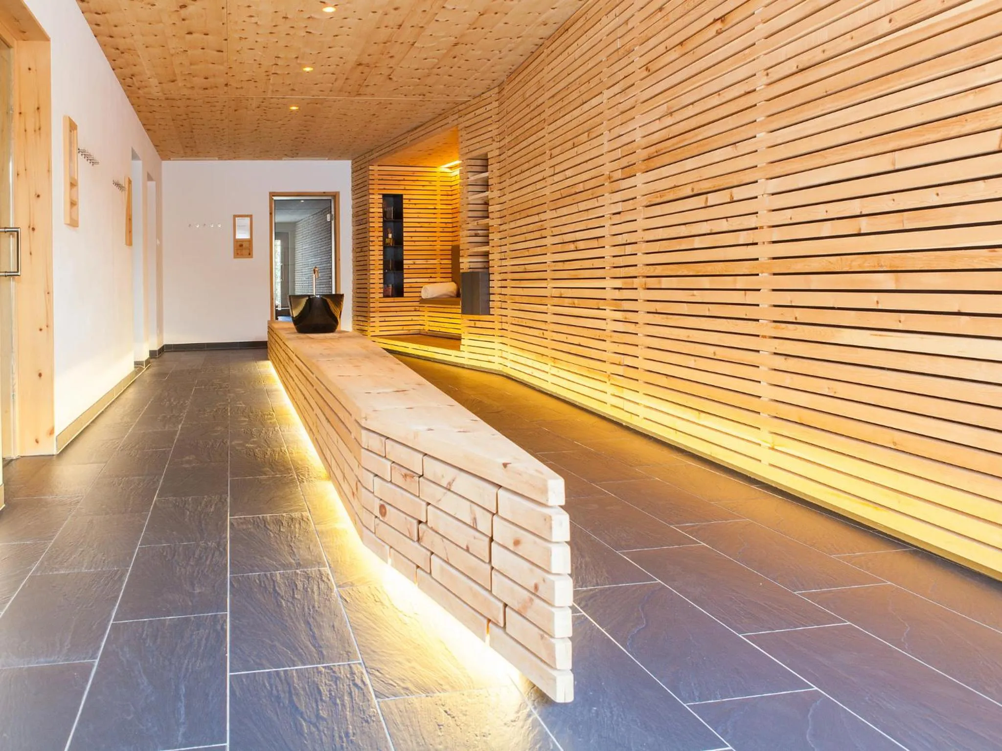 Spa and wellness centre/facilities in Hotel Valserhof