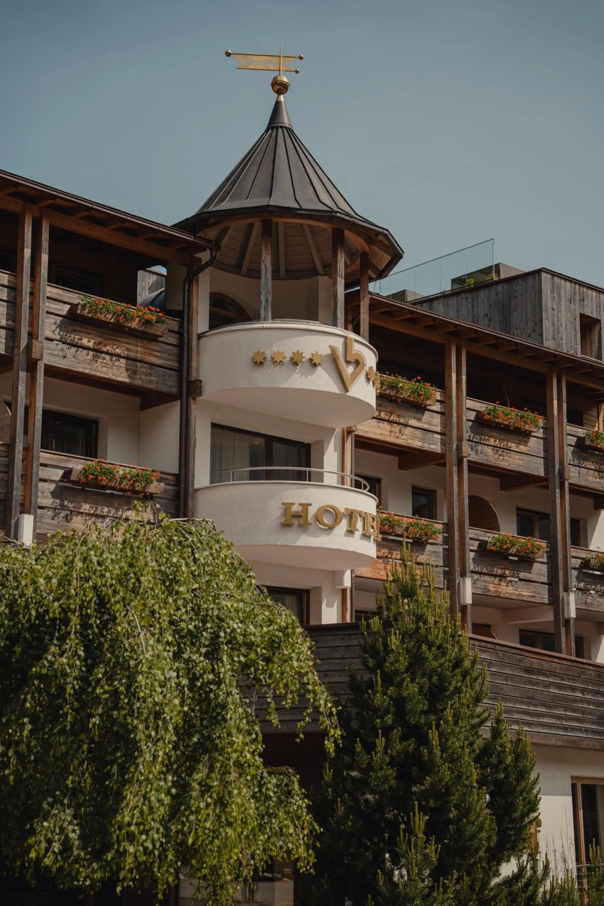 Property building in Hotel Valserhof