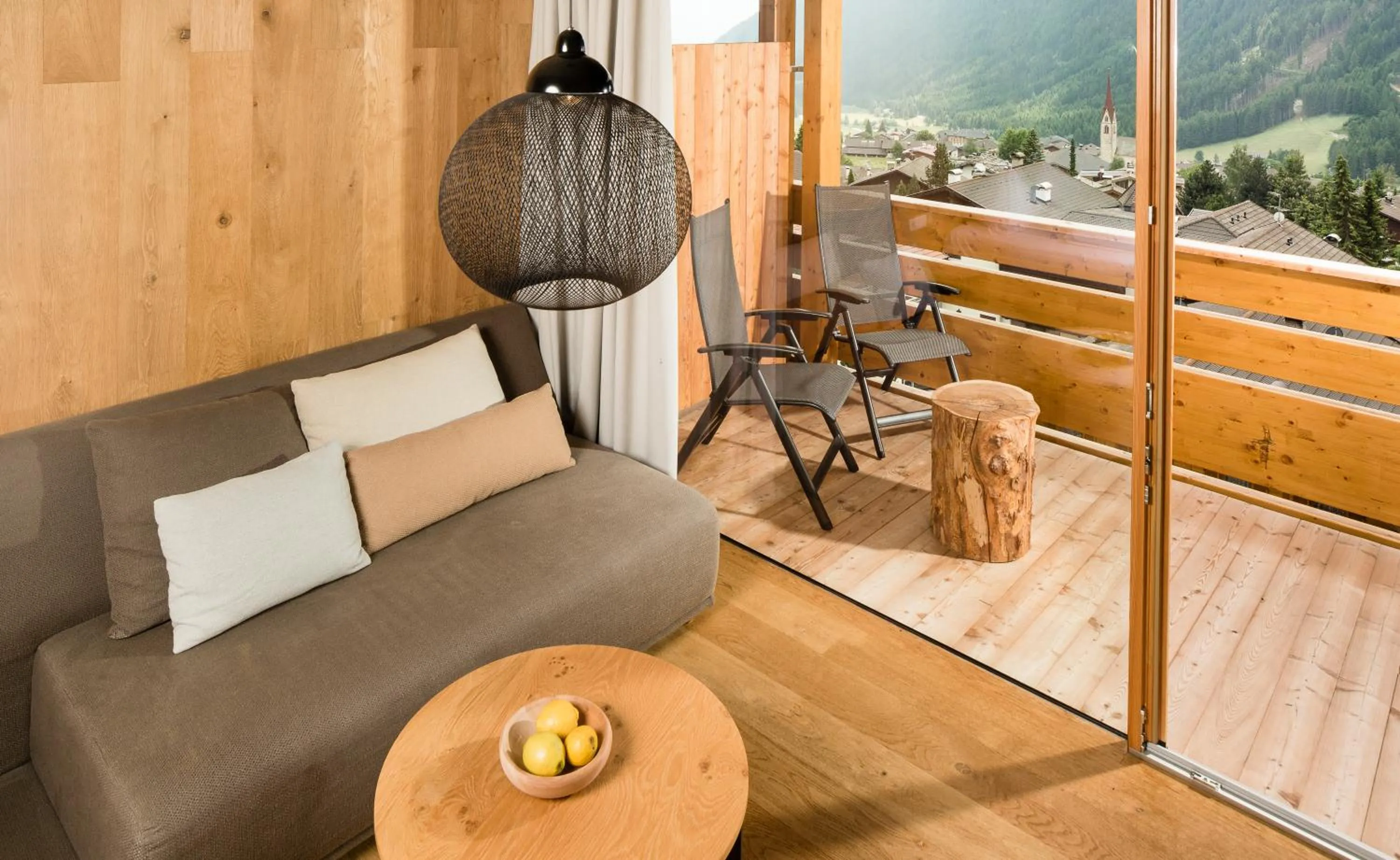 Decorative detail in Hotel Valserhof