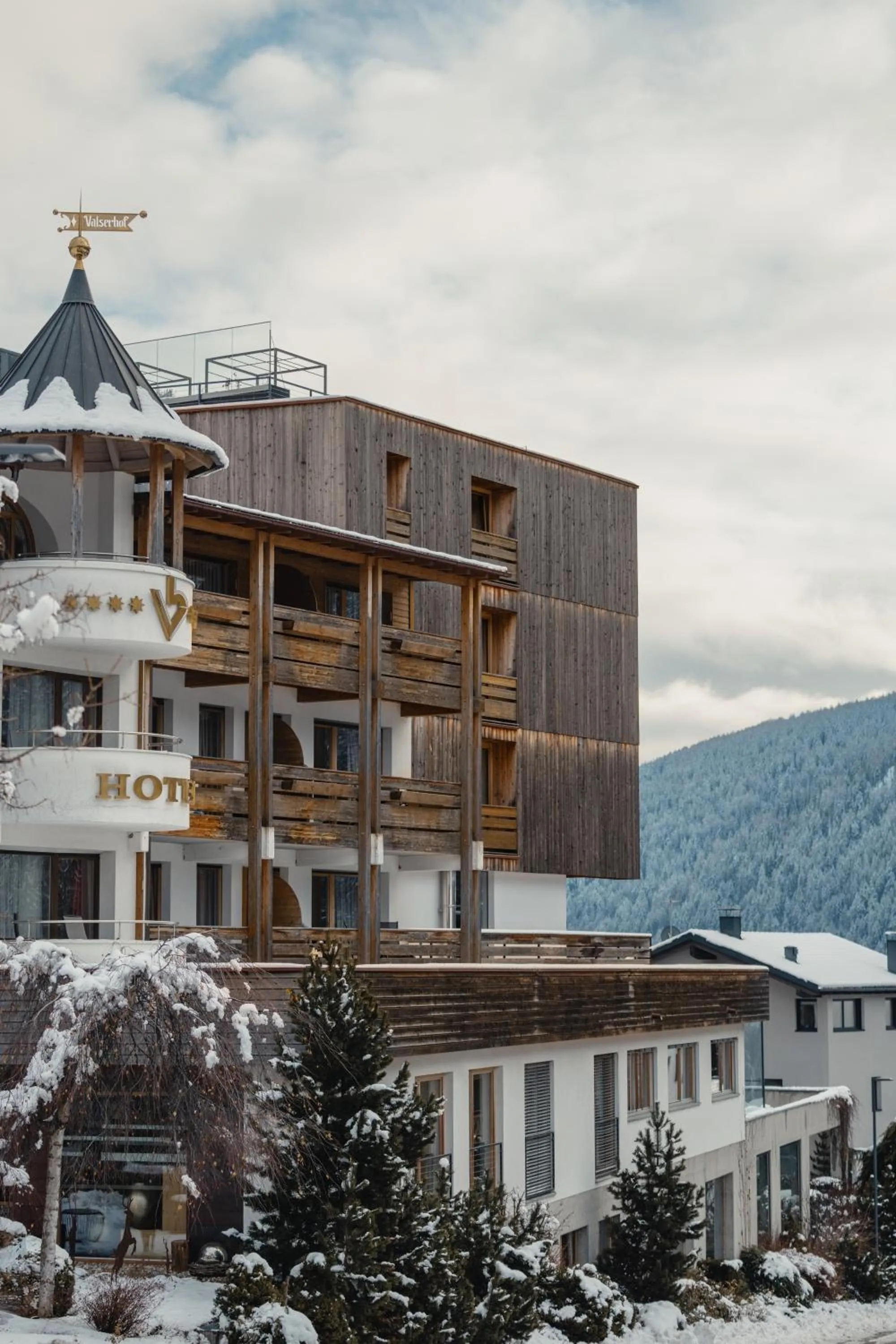 Property building in Hotel Valserhof