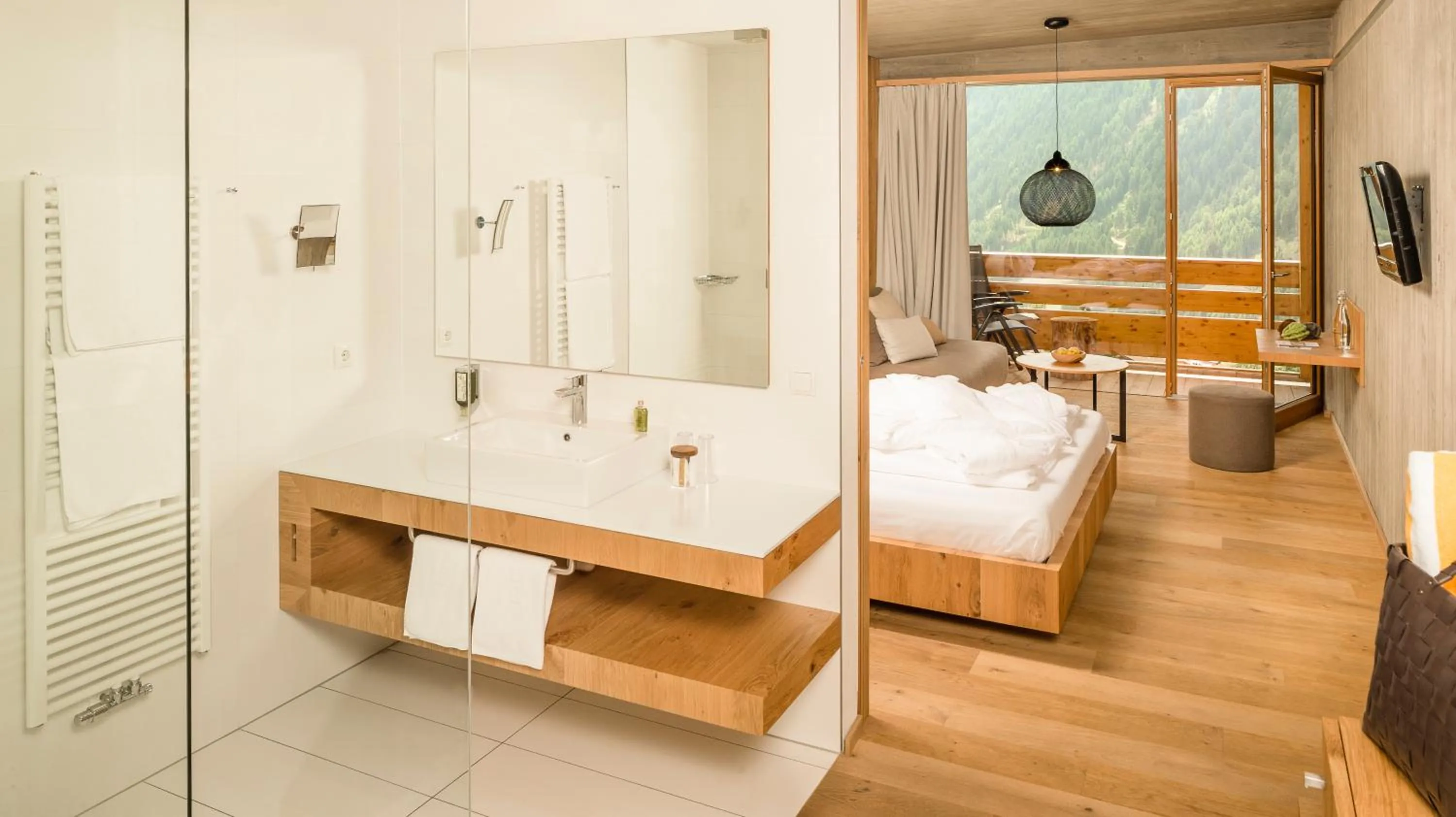 Decorative detail in Hotel Valserhof