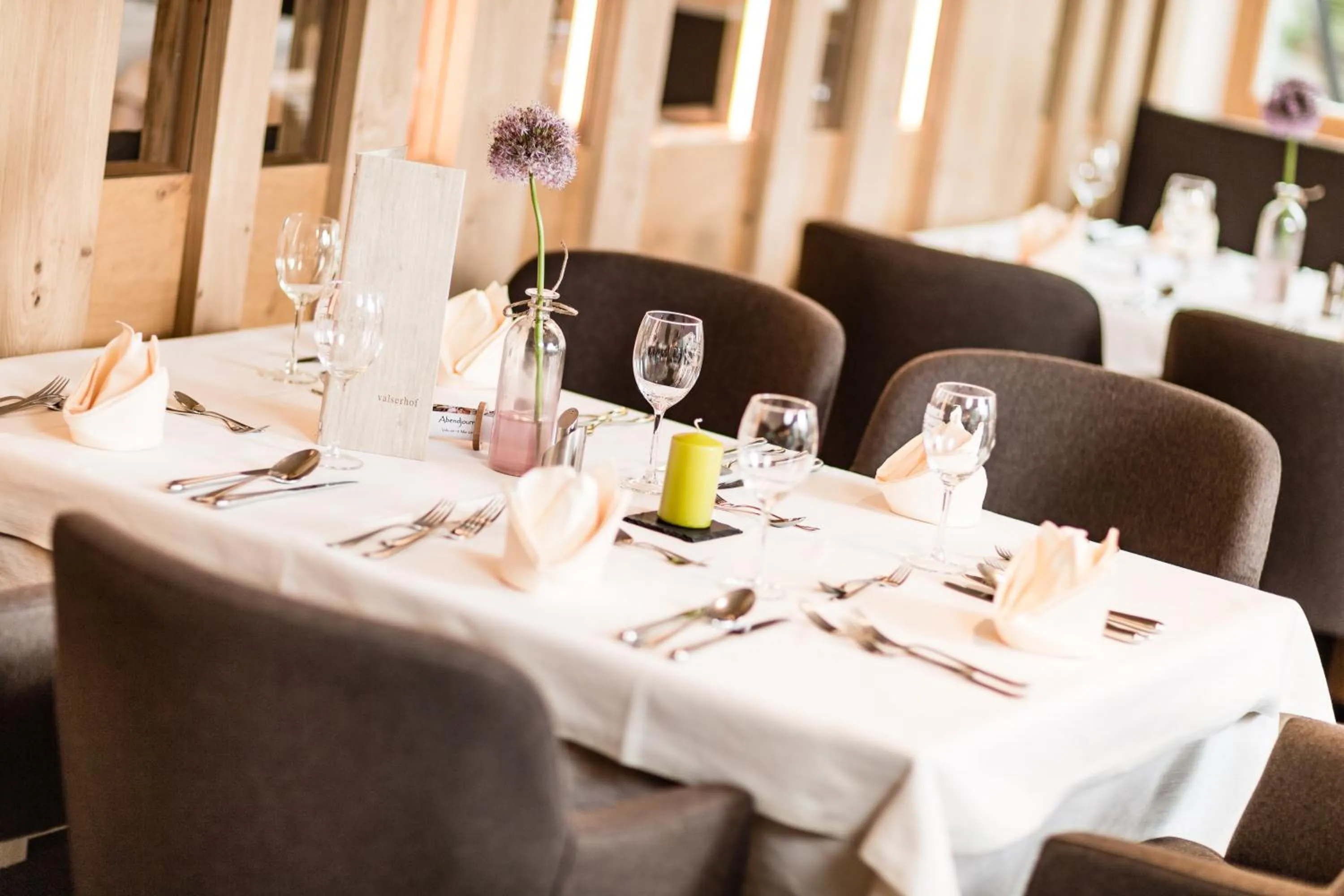 Restaurant/places to eat in Hotel Valserhof