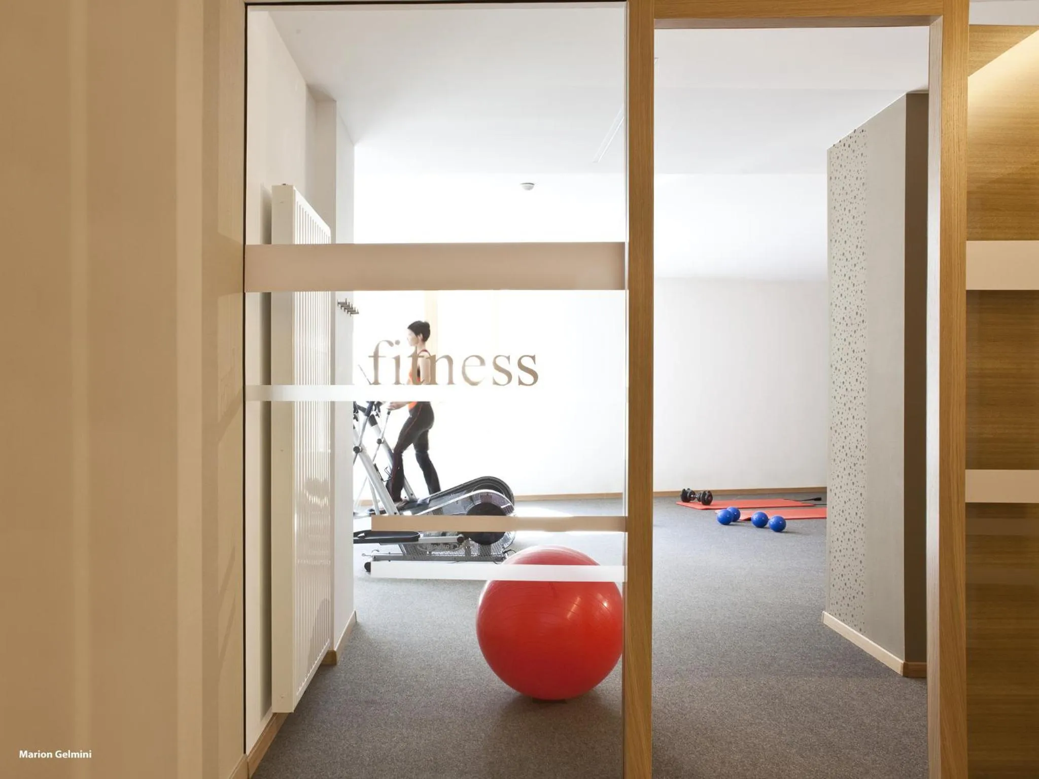 Fitness centre/facilities in Hotel Valserhof
