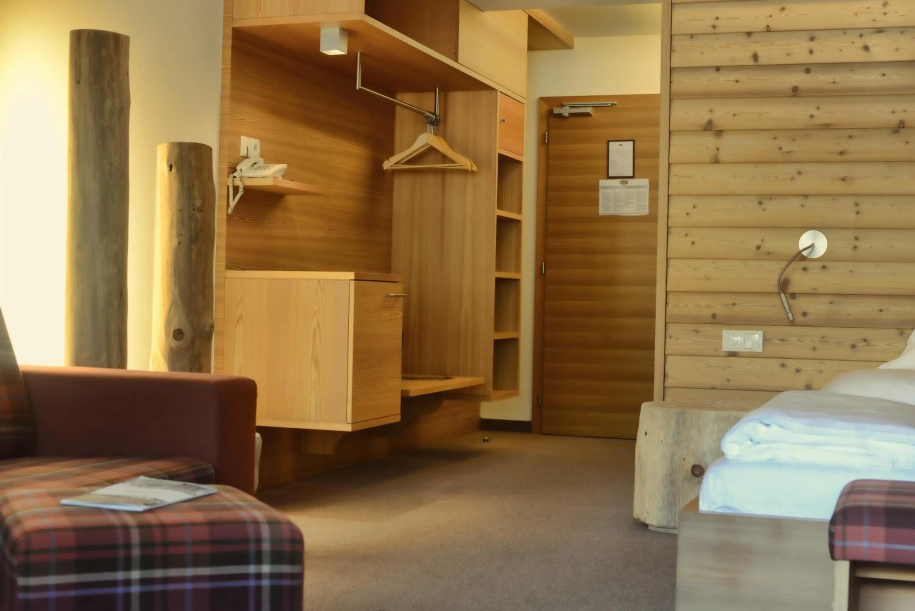 Photo of the whole room, Bed in Hotel Valserhof