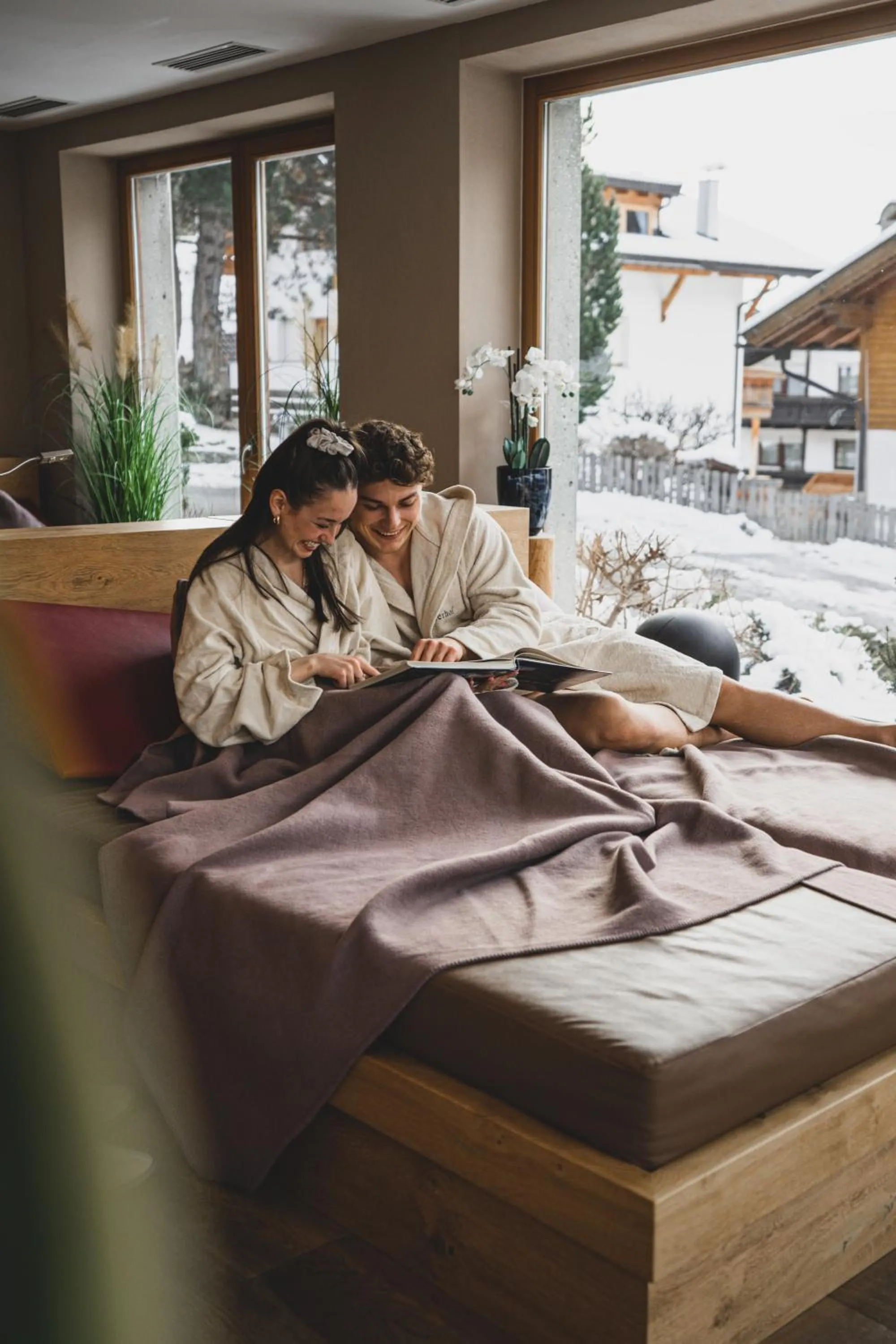 Spa and wellness centre/facilities in Hotel Valserhof